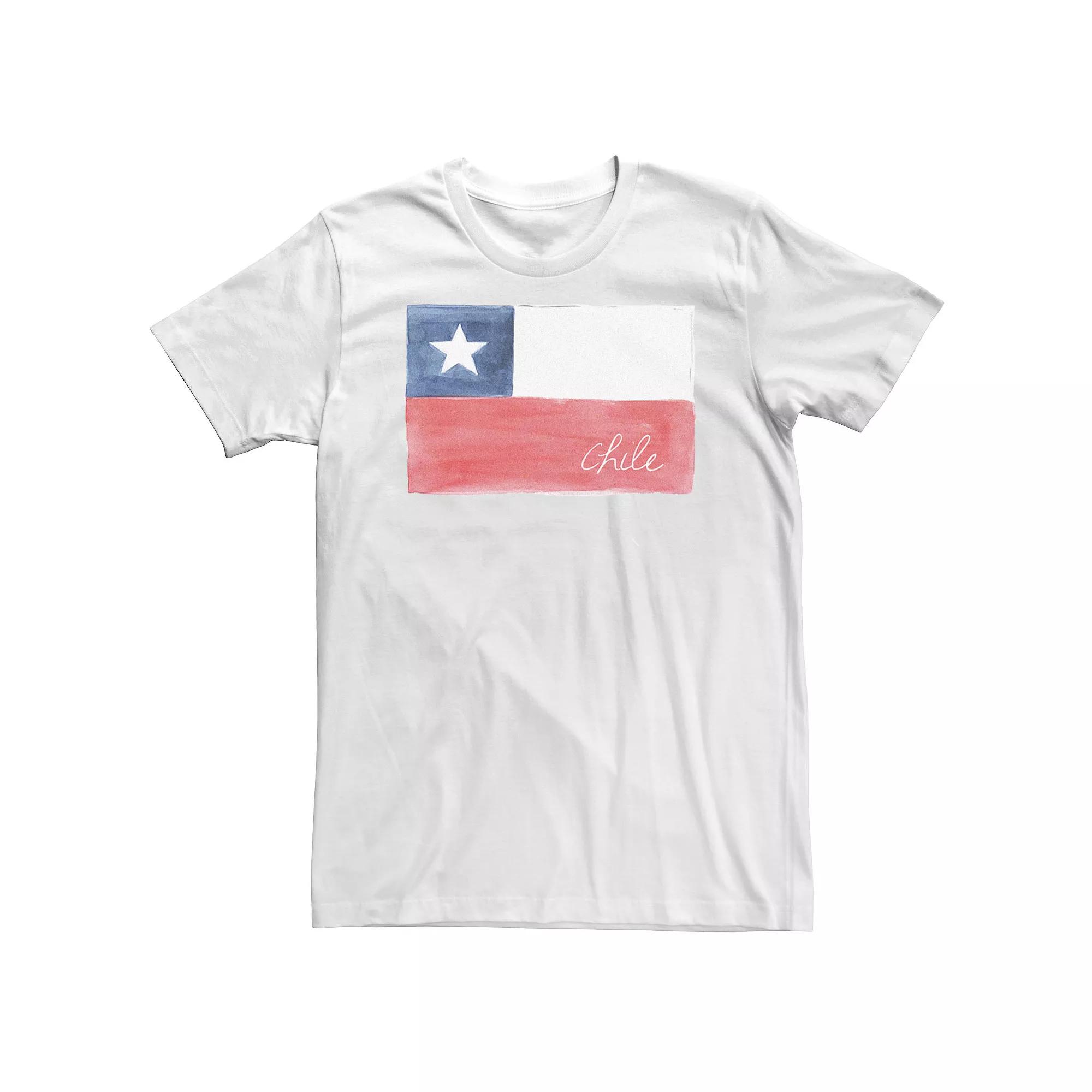 Big & Tall HHM Chile Flag Watercolor Tee, Men's,  Product Image