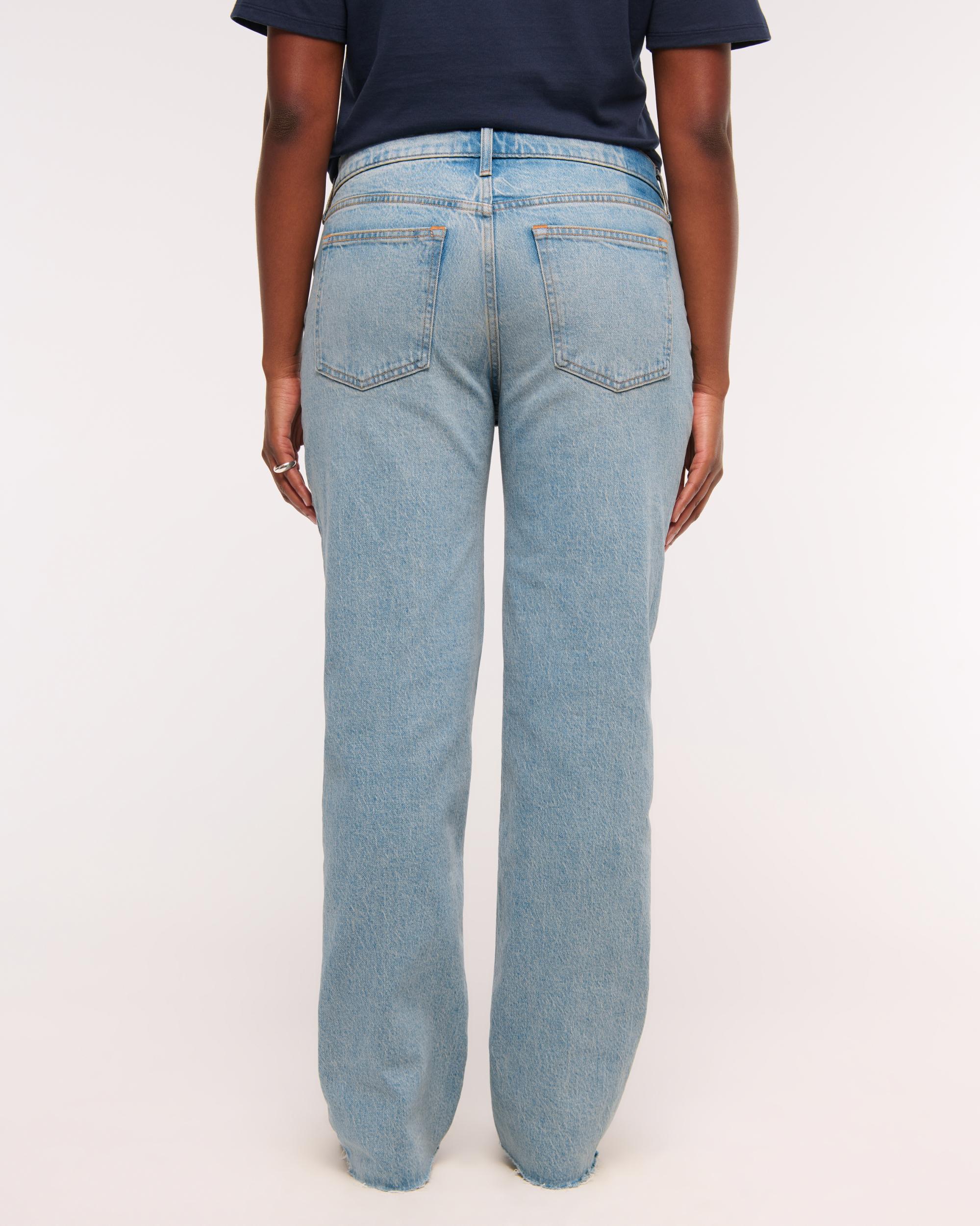 Mid Rise 90s Straight Jean Product Image