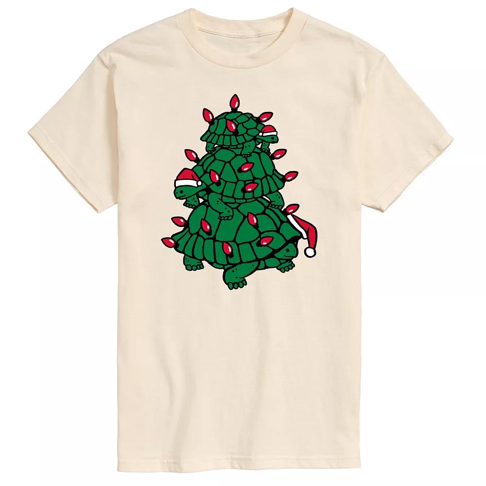 Big & Tall Turtle Tree Stack Graphic Tee, Men's,  Product Image
