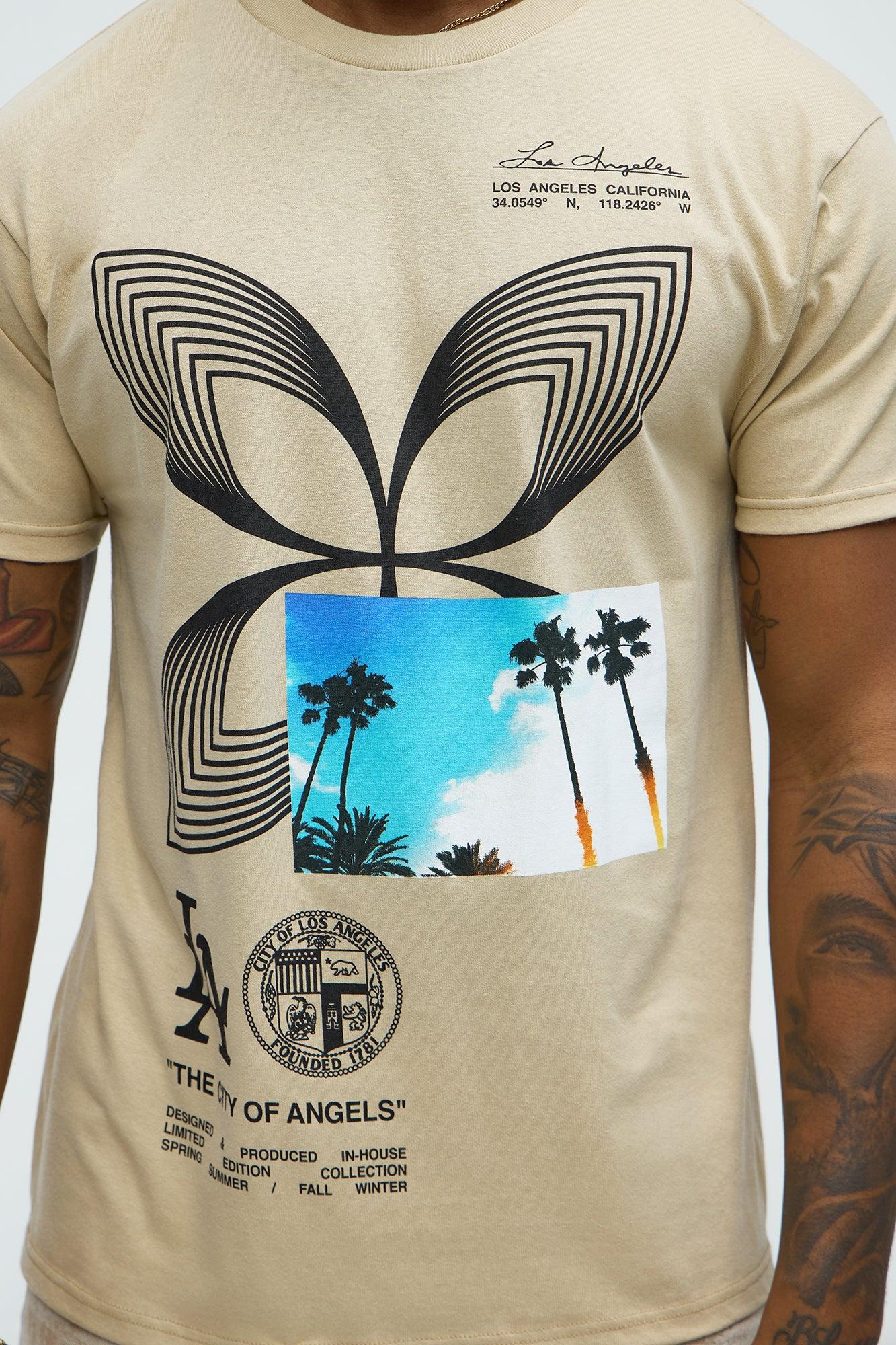 LA Lifestyle Short Sleeve Tee - Sand Product Image