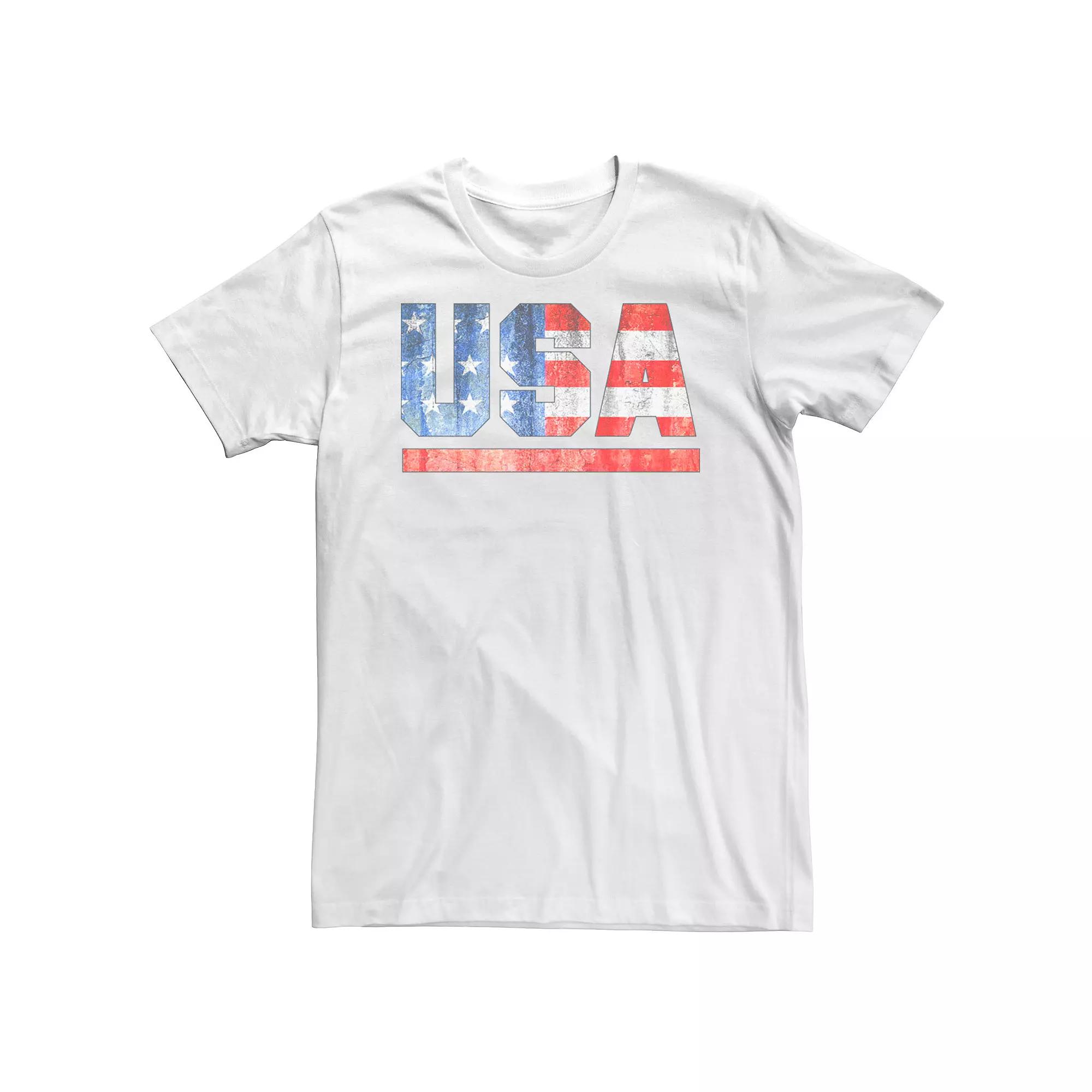 Men's USA American Flag Tee,  Product Image