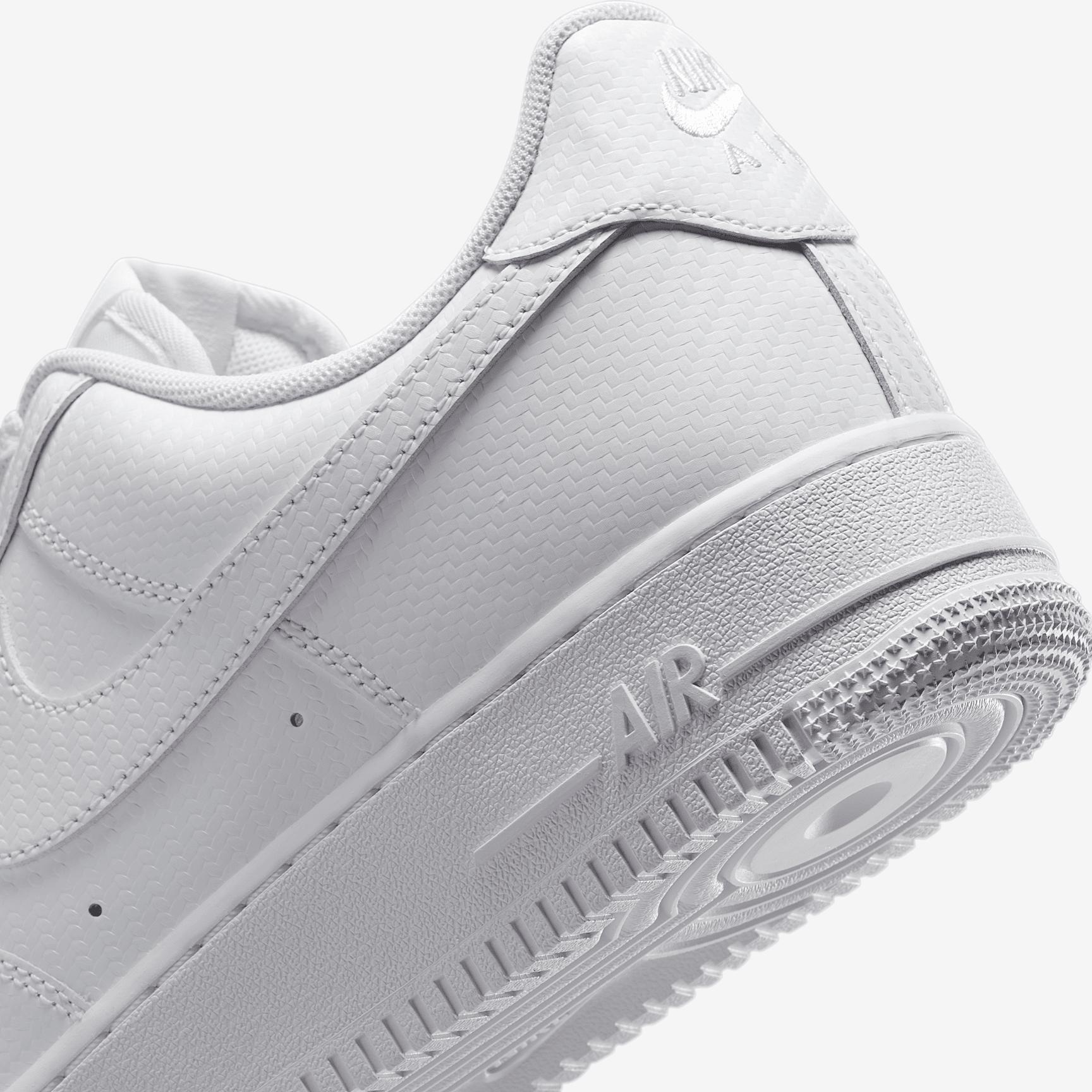 Nike Mens Nike Air Force 1 07 TWT - Mens Shoes White/White Product Image