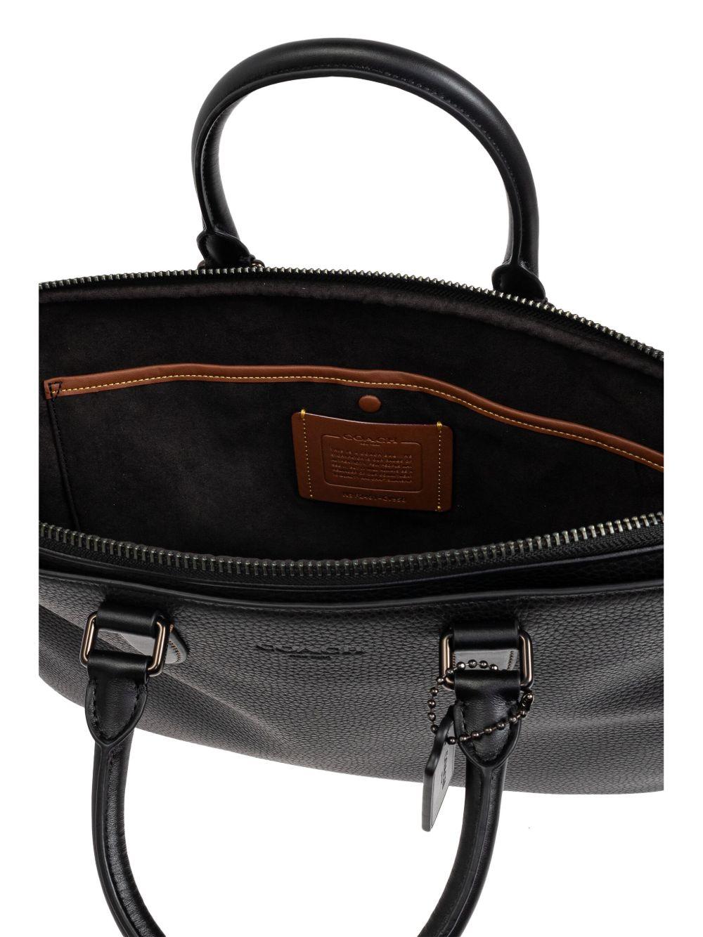 logo-embossed laptop bag Product Image