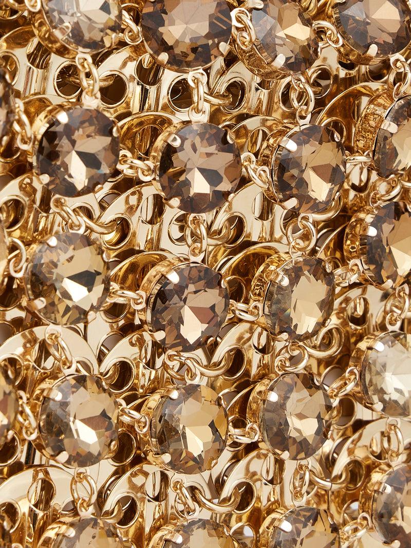 1969 GOLD NANO BAG STRASS Product Image