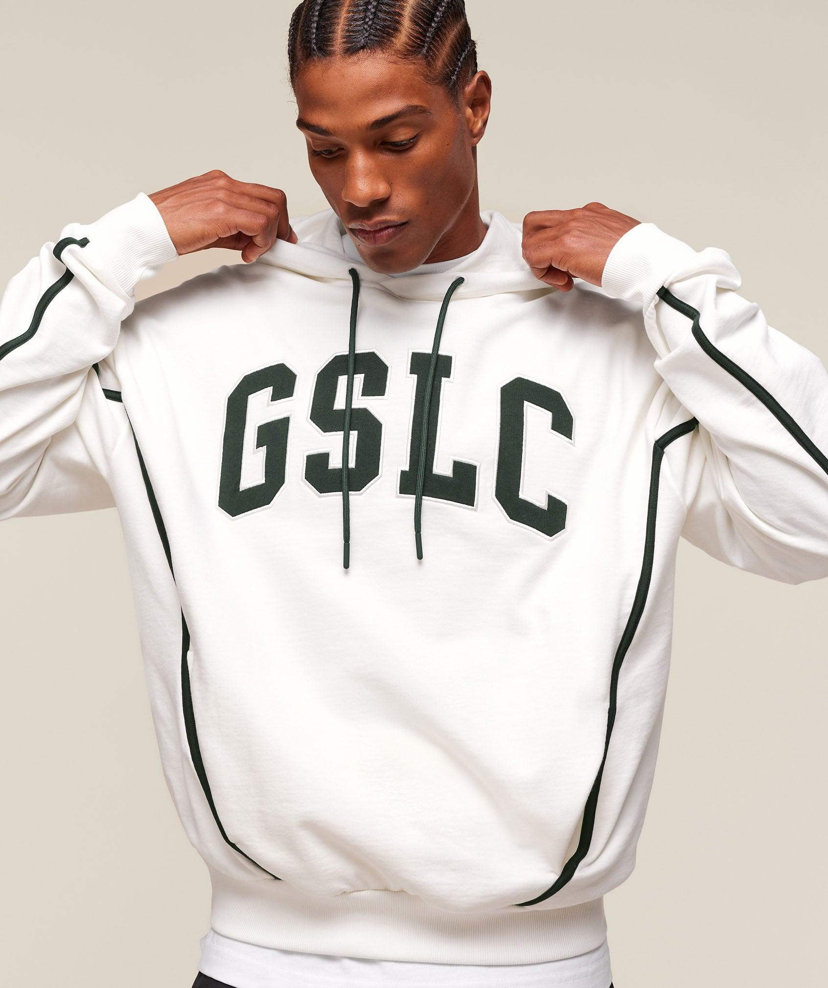 Gymshark GSLC Hoodie - Soft White Male Product Image