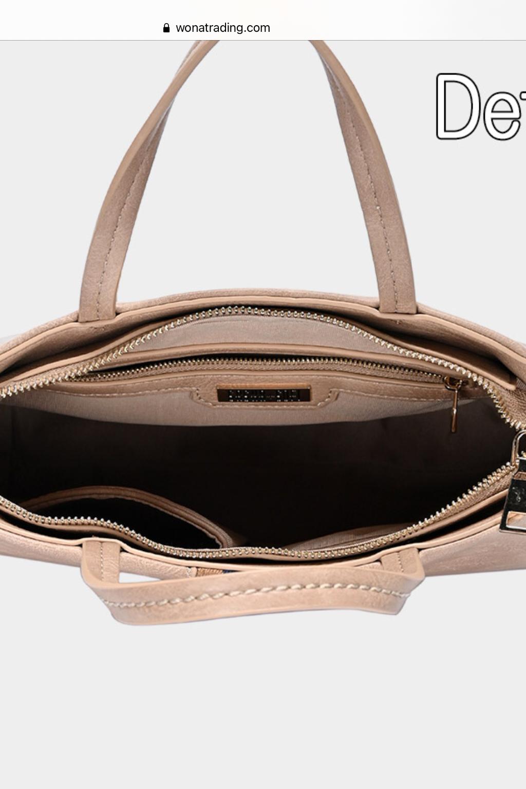 Striped Accent Bag Product Image