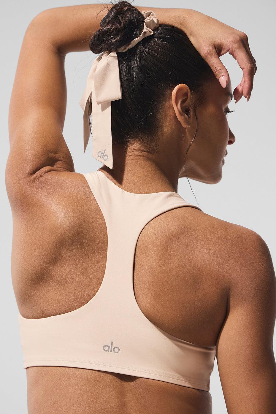 Love Knots Tie Scrunchie - Macadamia Female Product Image