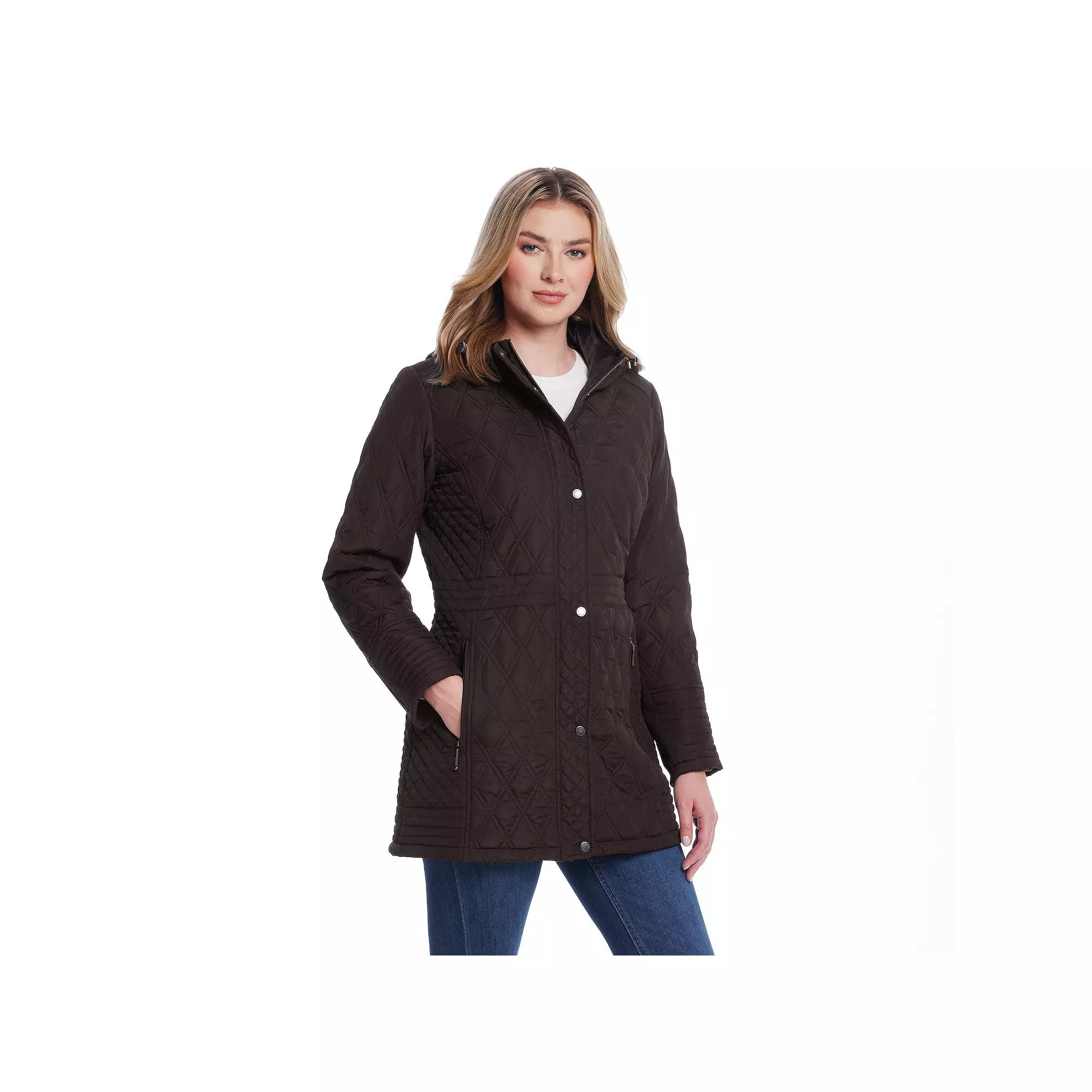 Women's Weathercast Plush Lined Mixed Quilted Walker,  Product Image