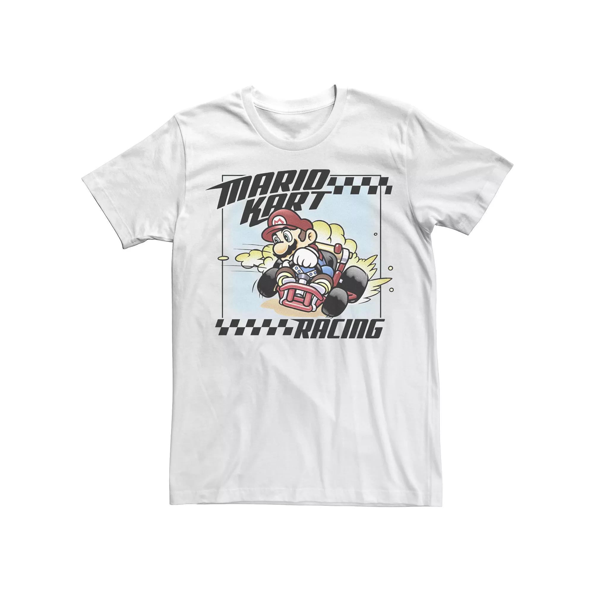 Men's Nintendo Mario Kart Racing Slide Drift Tee,  Product Image