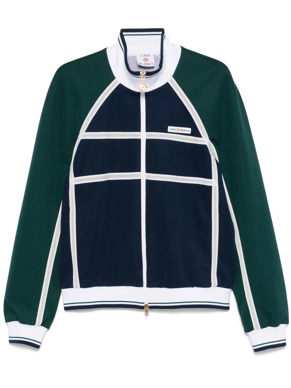 mesh-tape track jacket Product Image