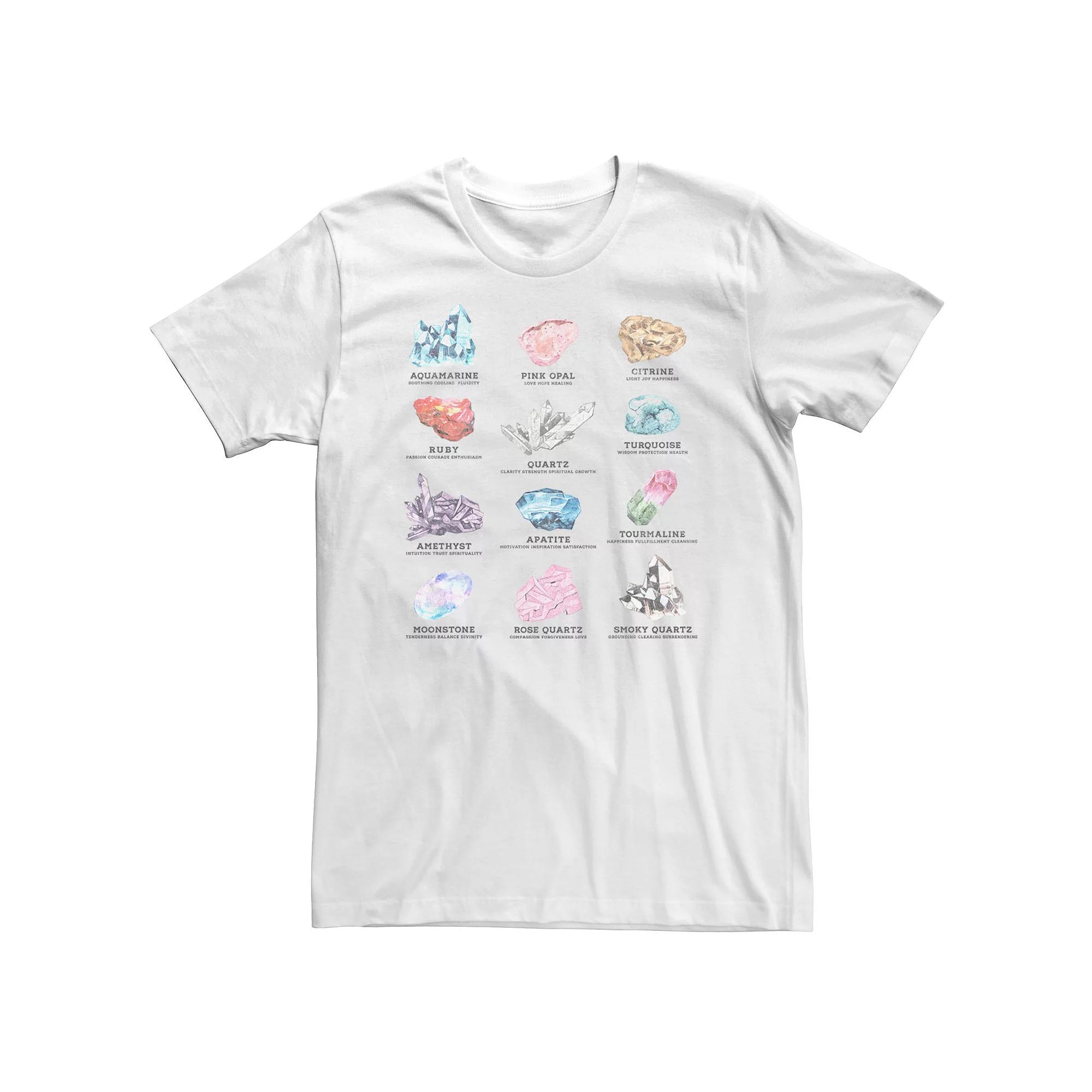 Big & Tall Trendy Crystal Chart Tee, Men's,  Product Image