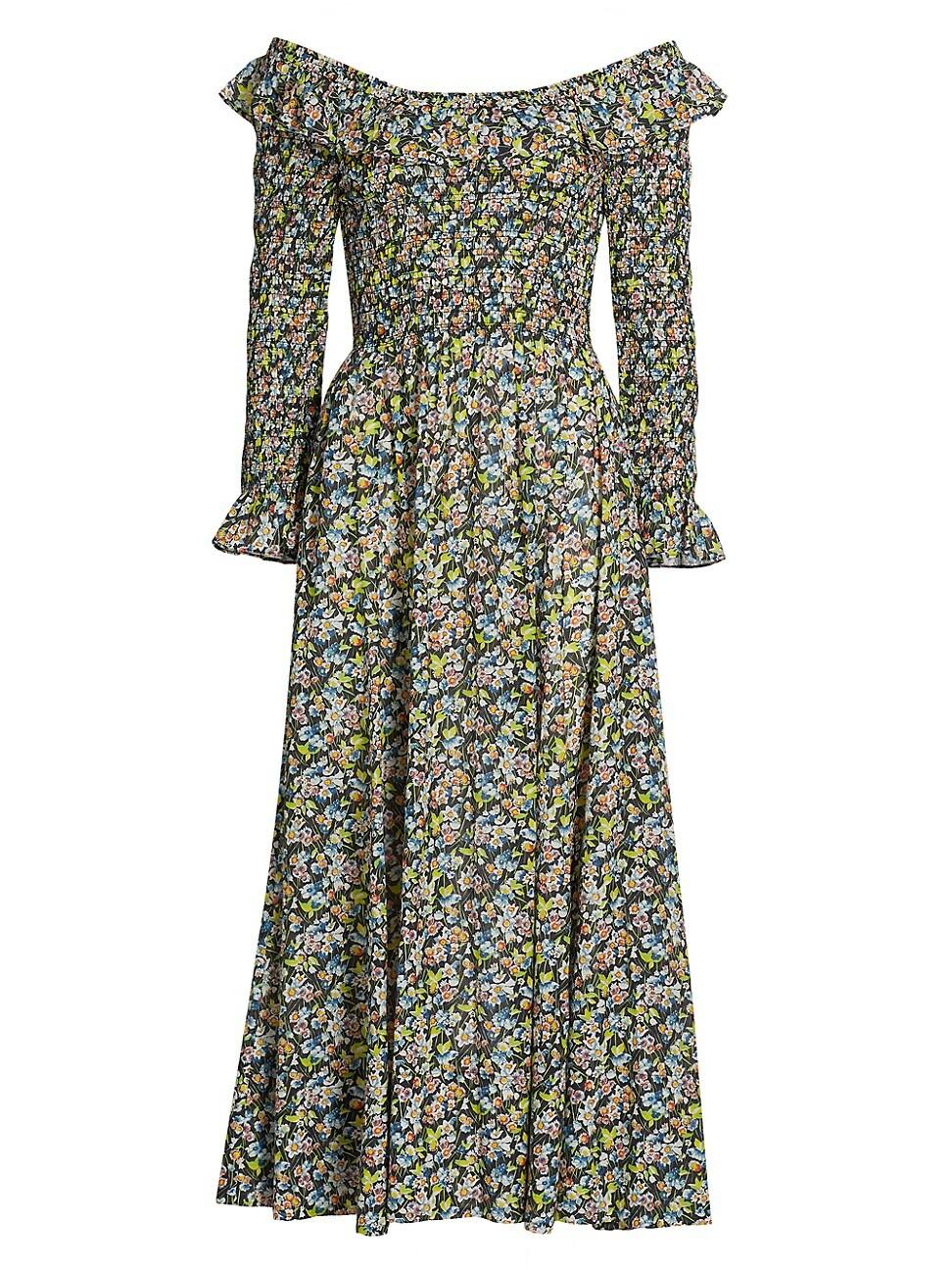 Womens Rosenda Cotton Maxi Dress Product Image