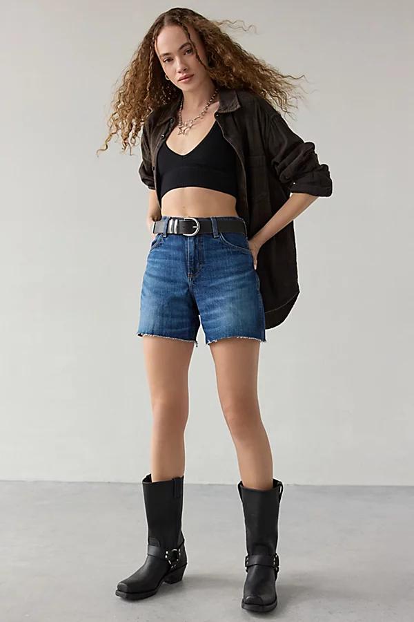 Wrangler High-Rise Relaxed Denim Short Womens at Urban Outfitters Product Image