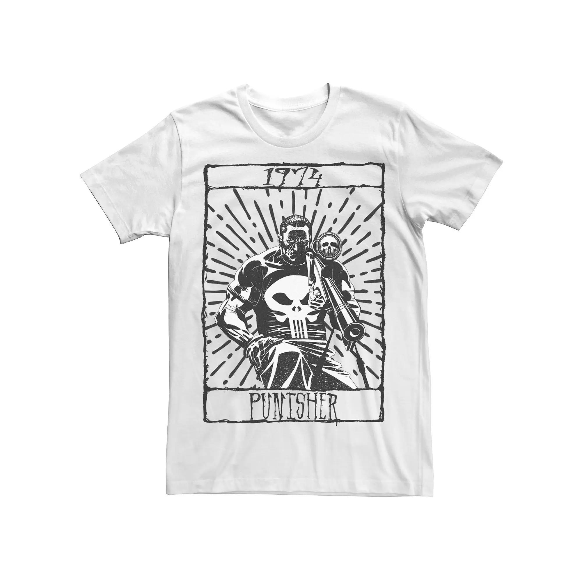 Men's Marvel The Punisher Scripture Revelations Tee,  Product Image