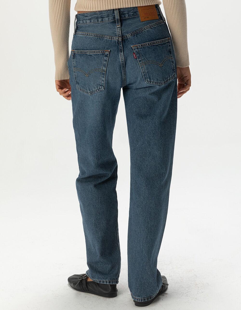 LEVI'S Premium 501 '90s Womens Jeans - Not My News Channel - DARK VINTAGE Product Image