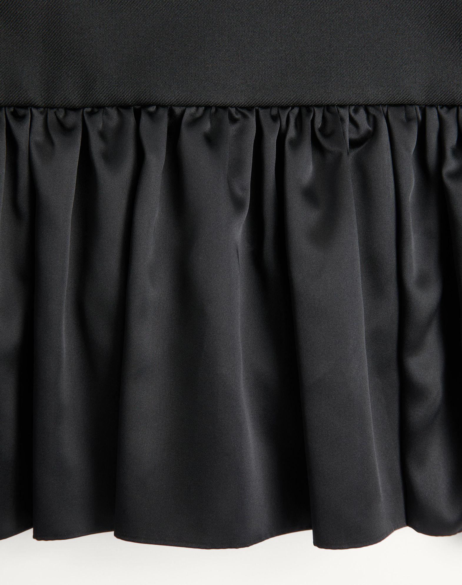 Virgin Wool Midi Dress With Bows Product Image