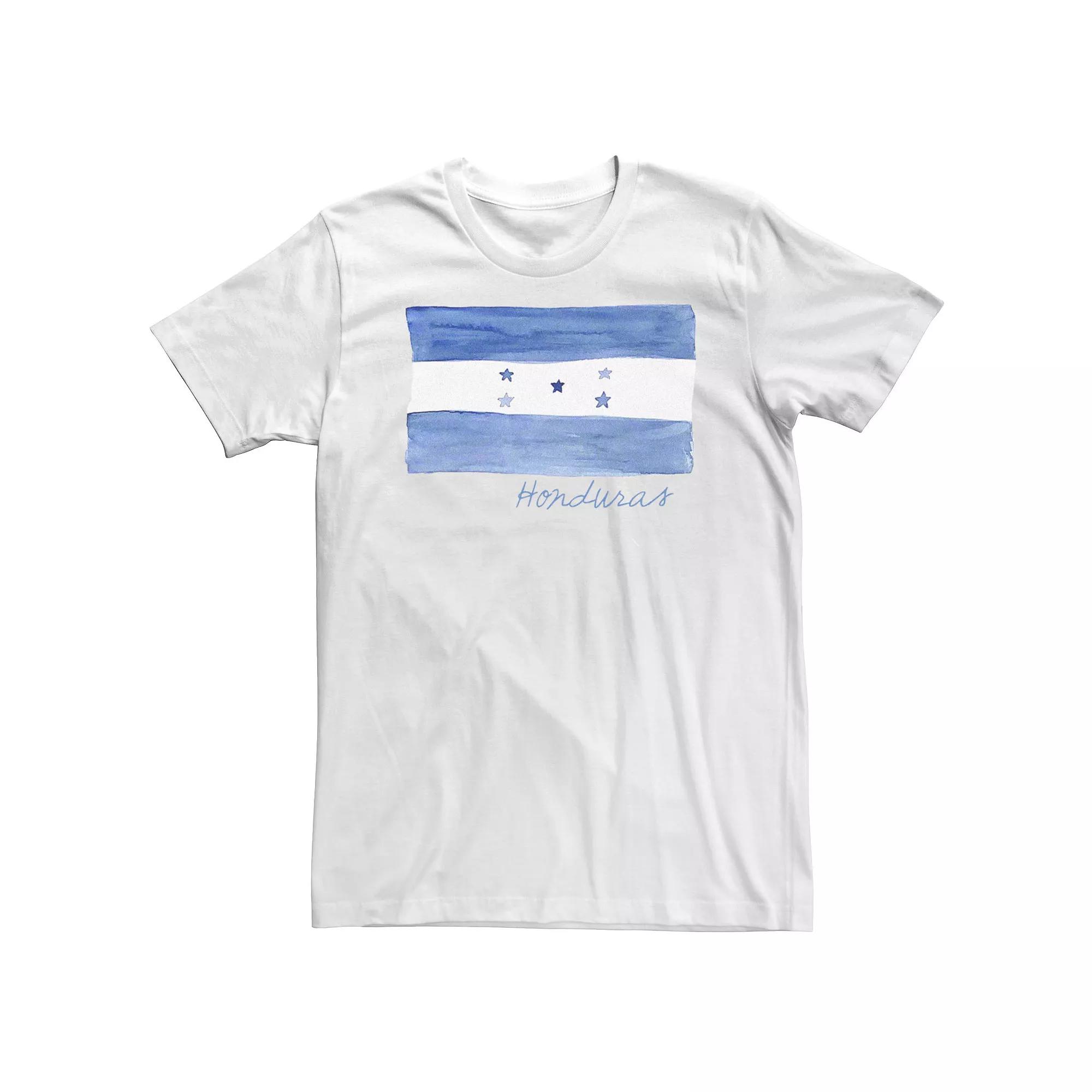 Big & Tall HHM Honduras Flag Watercolor Tee, Men's,  Product Image