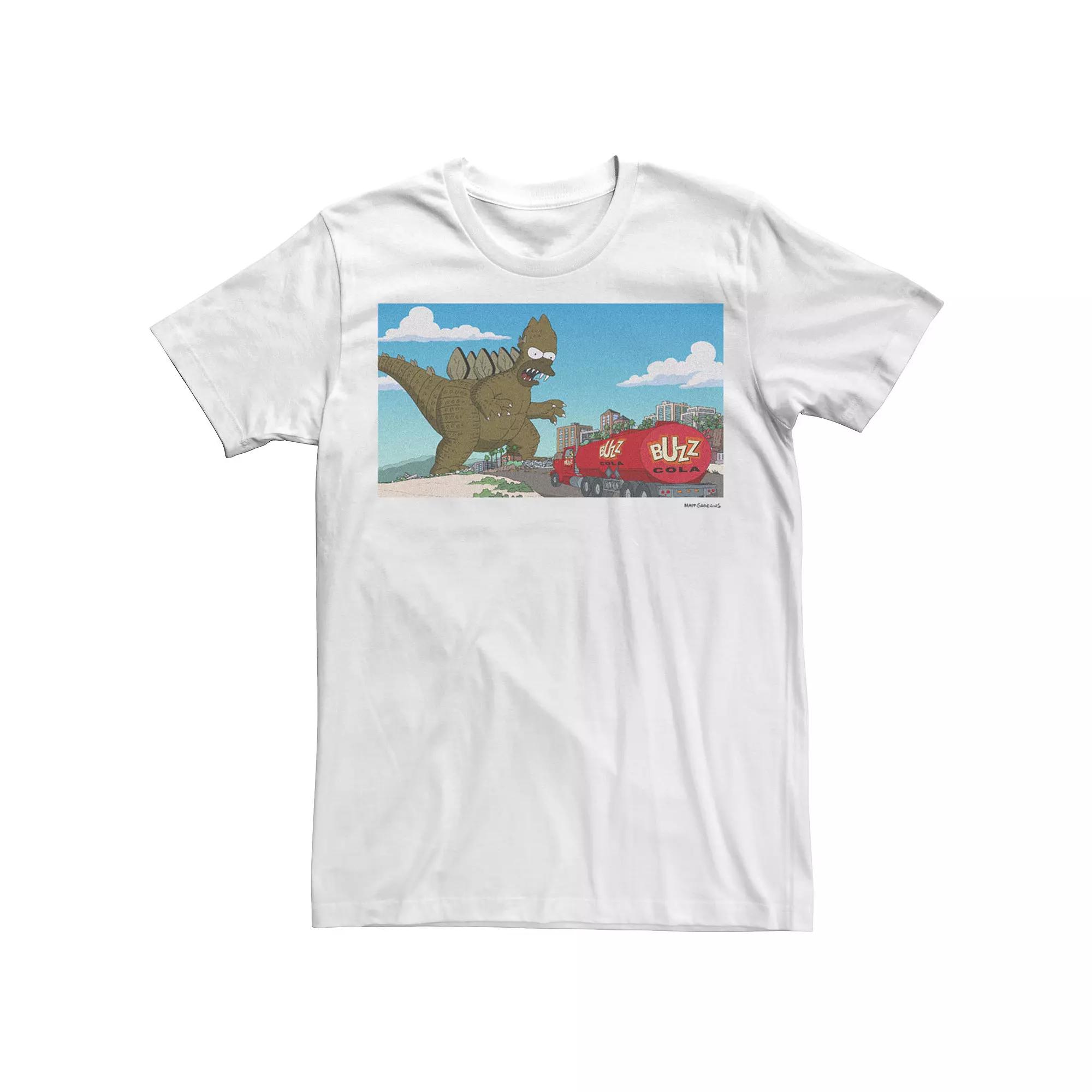 Men's The Simpsons Godzilla Homer Portrait Tee,  Product Image