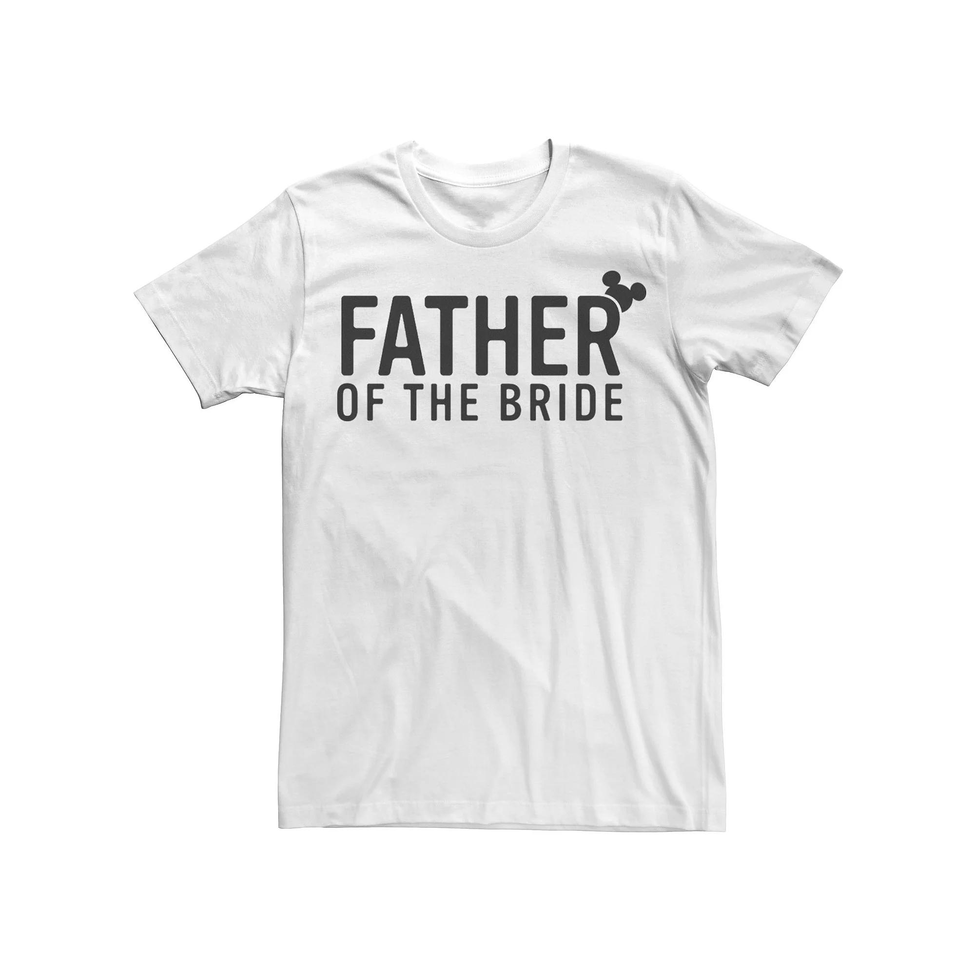 Disney's Mickey & Friends Men's Father Of The Bride Tee,  Product Image