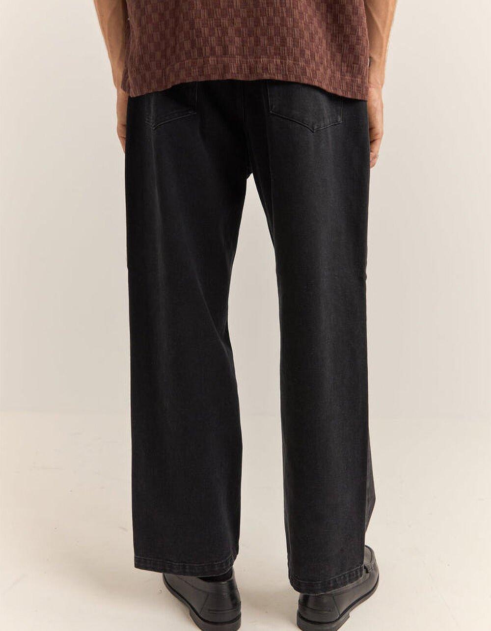 RHYTHM Essential Mens Jeans - BLACK Product Image