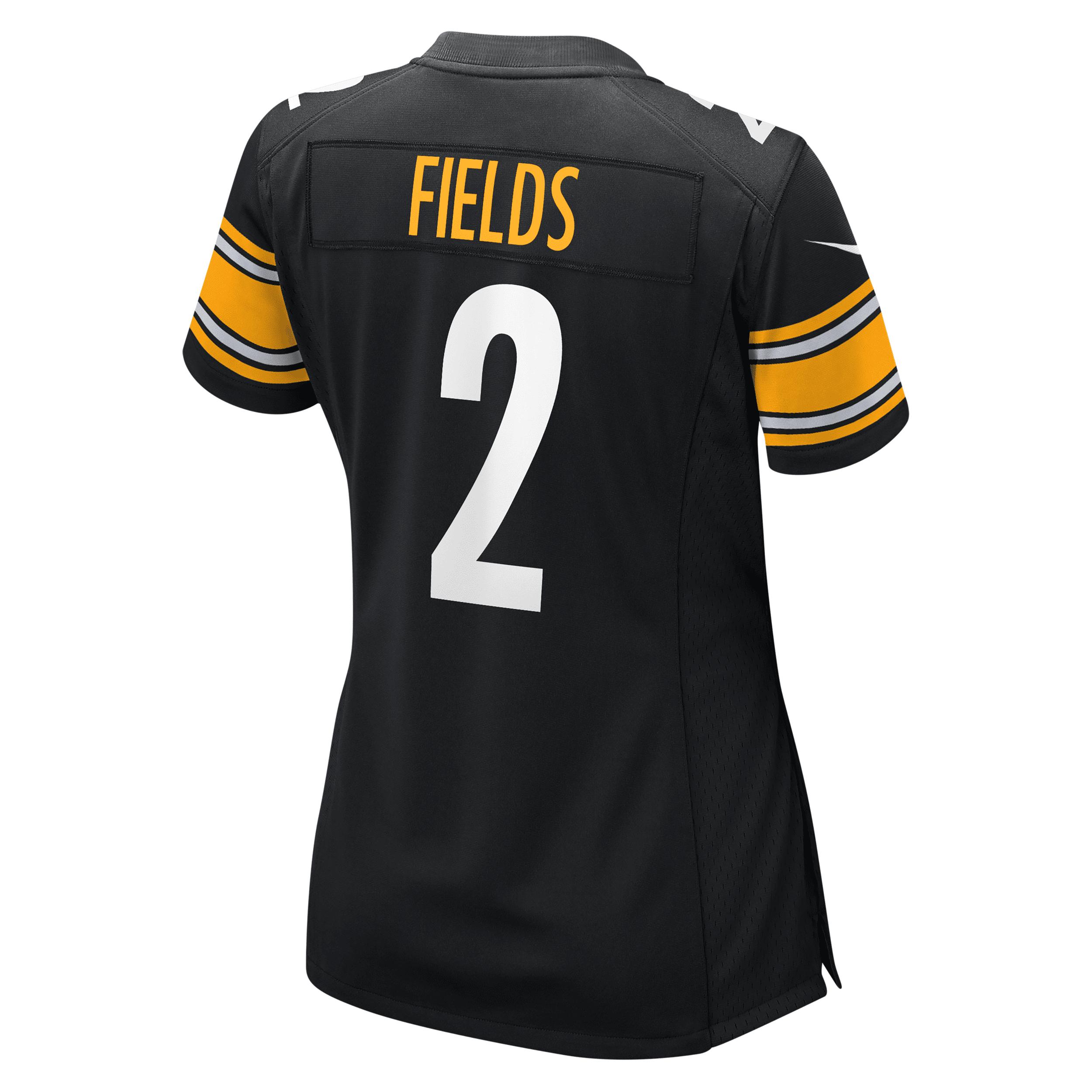 Justin Fields Pittsburgh Steelers Womens Nike Womens NFL Game Jersey | 67NWPTGH7LF-KZ6 Product Image