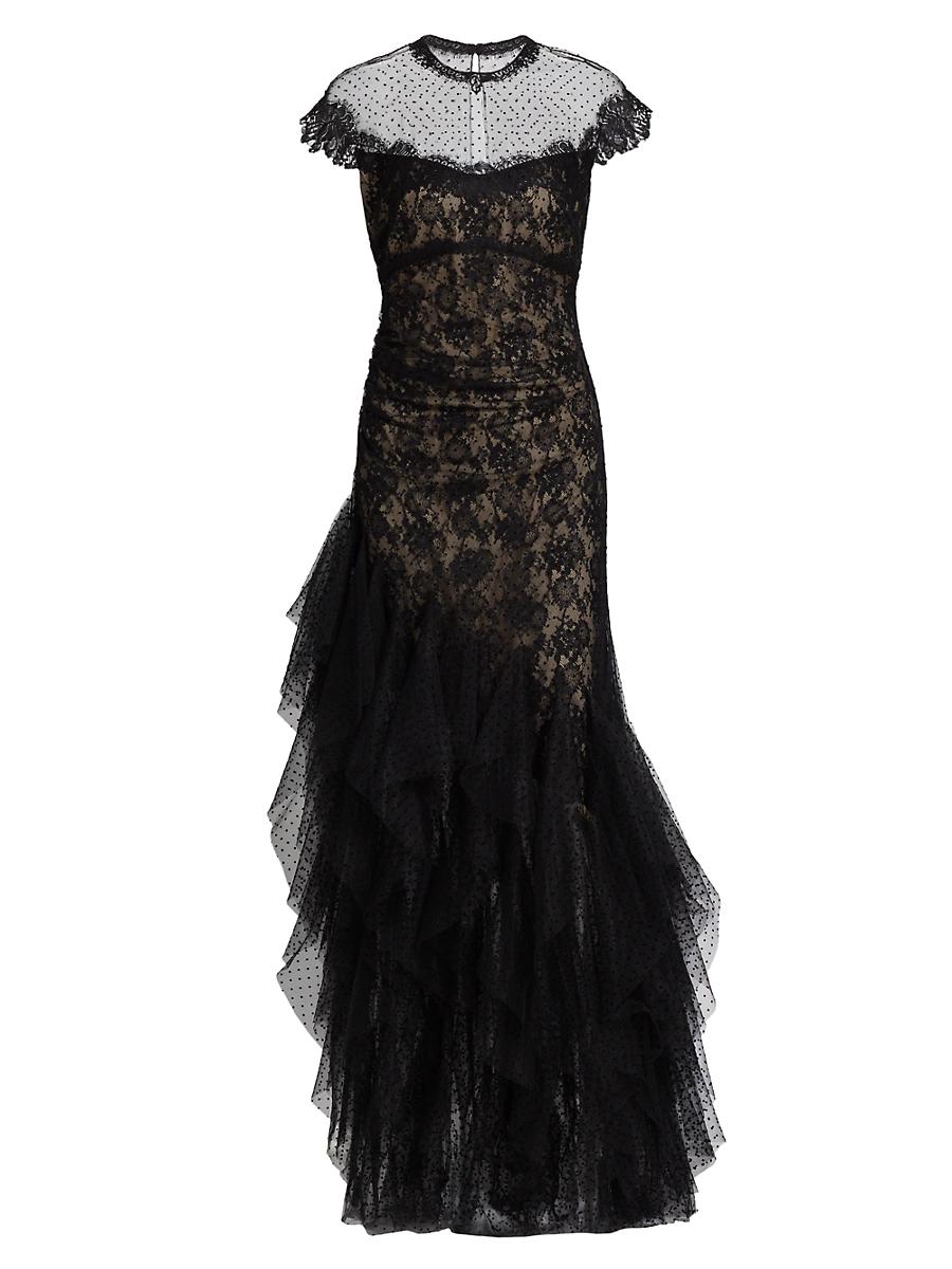 Womens Alyssa Lace Gown Product Image