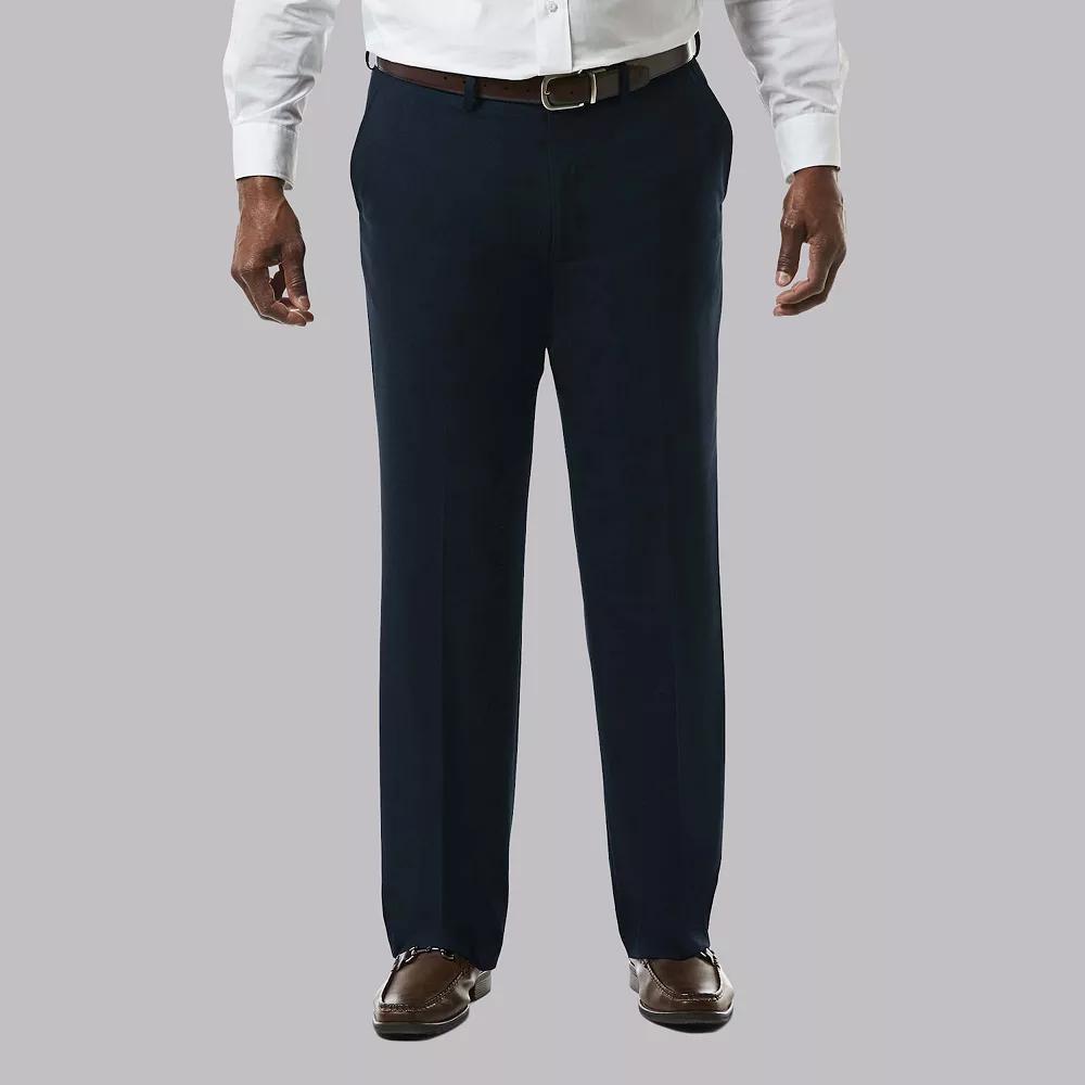 Big & Tall J.M. Haggar Premium Classic-Fit Sharkskin Stretch Flat-Front Suit Pants, Men's,  Product Image