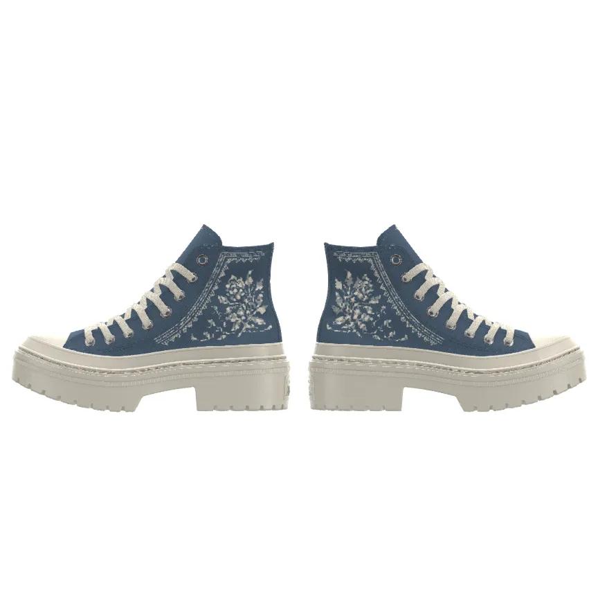 Custom Chuck Taylor All Star Lugged Heel Platform By You Product Image