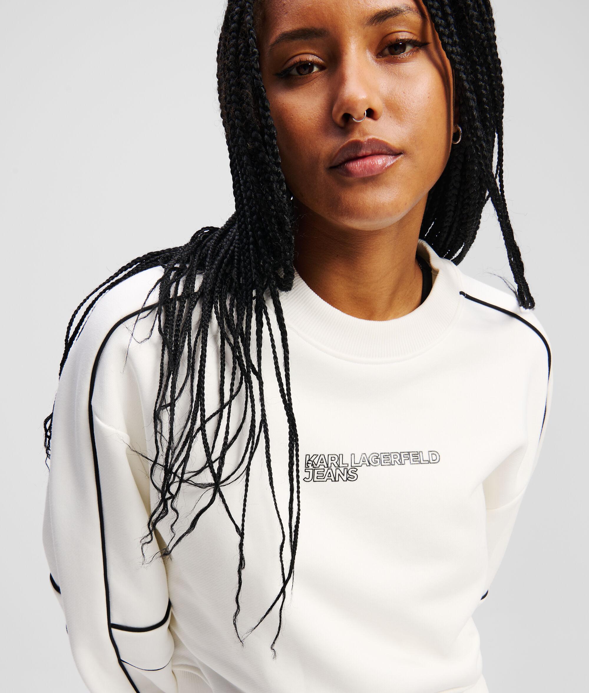 RELAXED CROPPED SWEATSHIRT Product Image