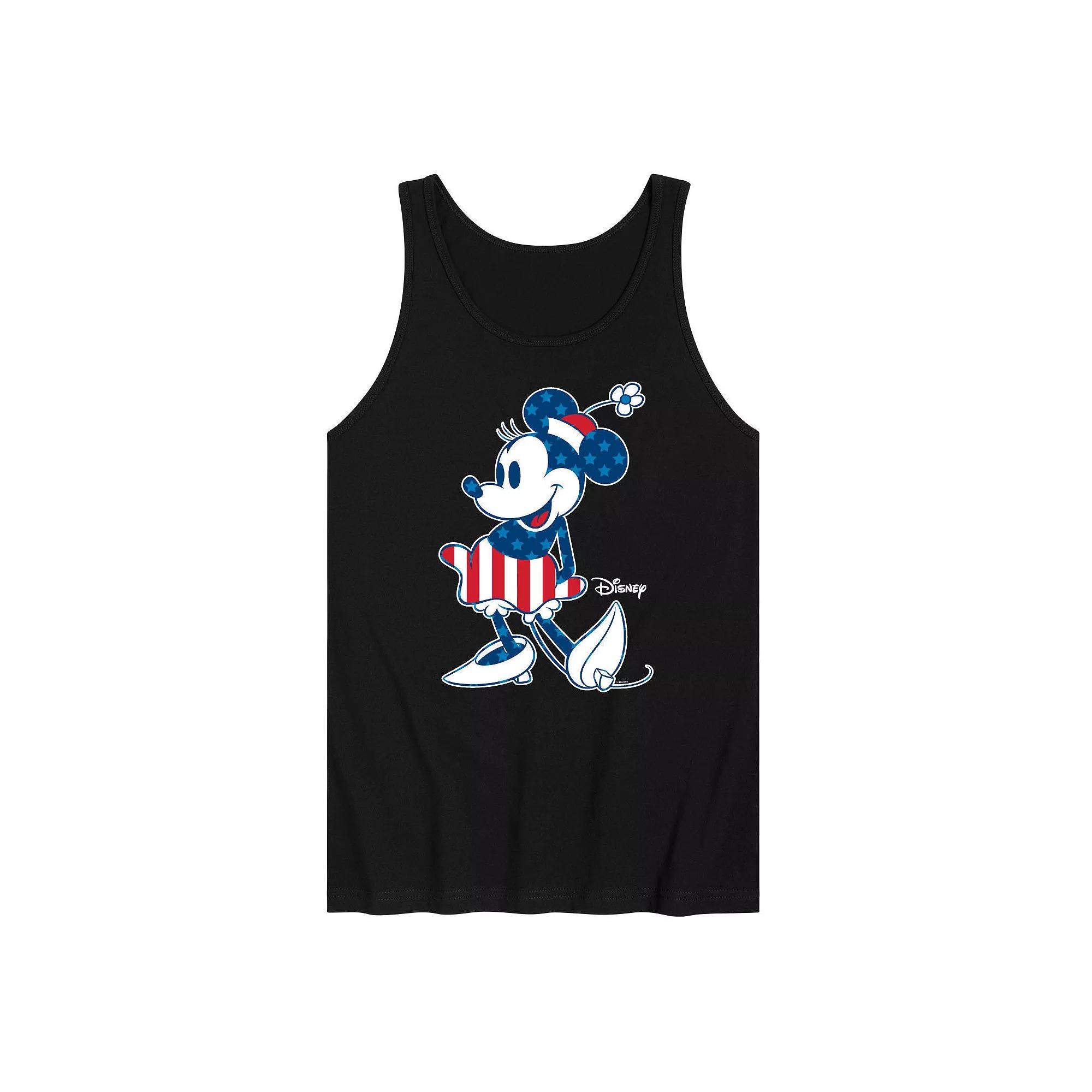 Disney's Minnie Mouse Men's Flag Tank Top,  Product Image