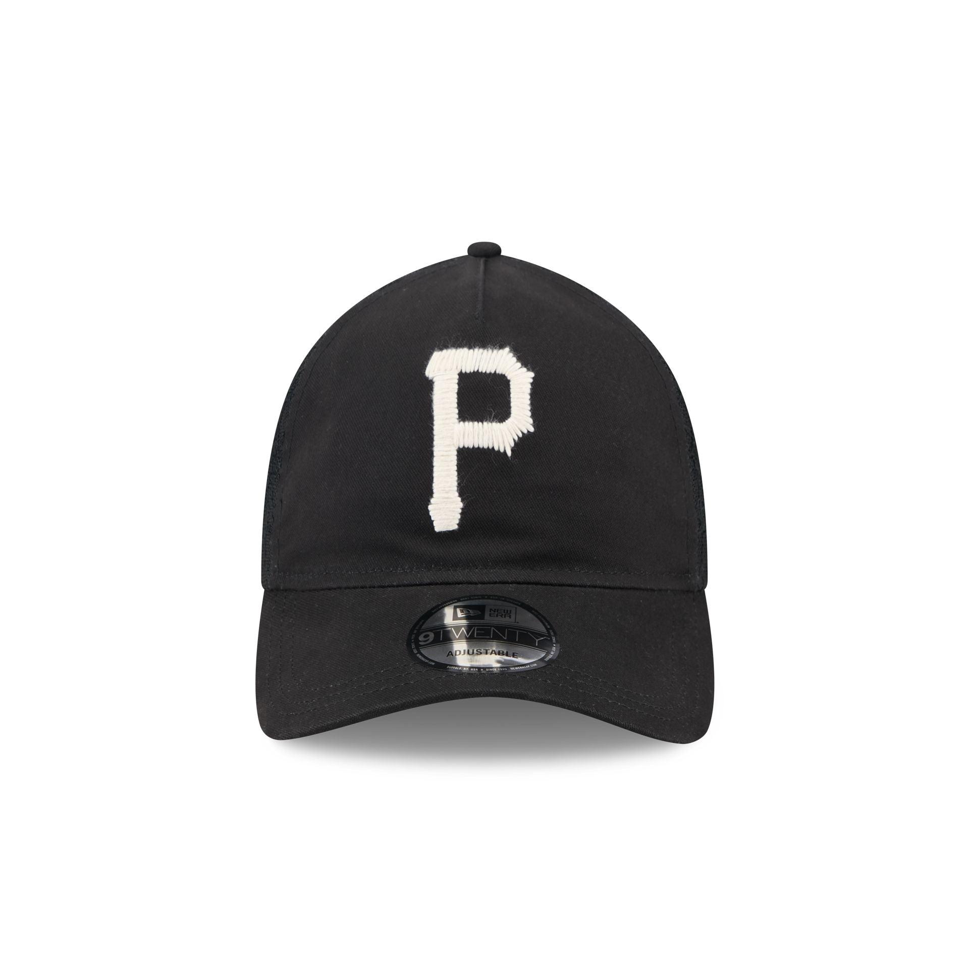 Pittsburgh Pirates Embroidered Mesh 9TWENTY A-Frame Adjustable Hat Male Product Image