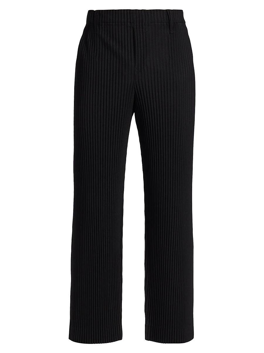 Mens Basics Pleated Knit Pants Product Image