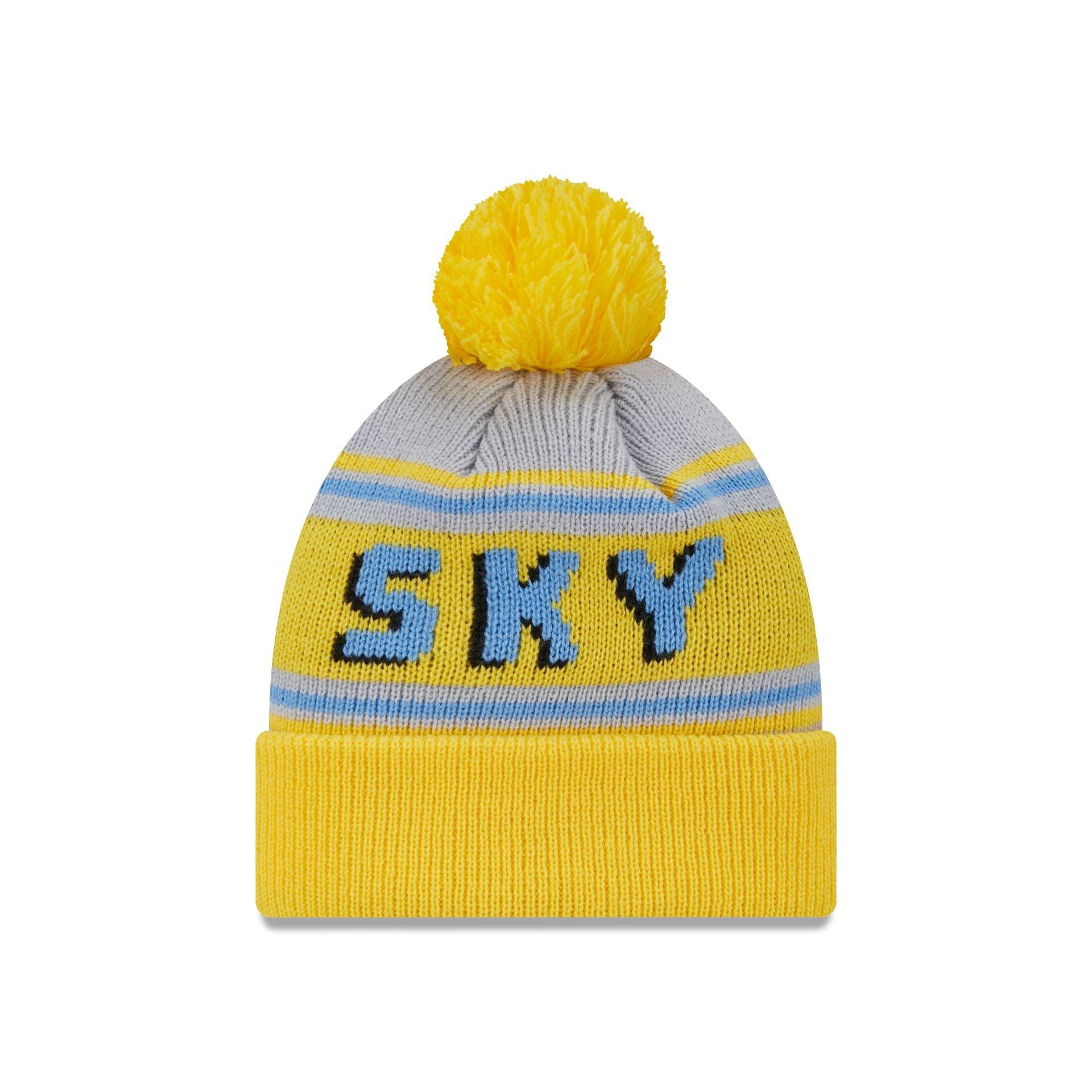 Chicago Sky 2024 Team Pom Knit Hat Male Product Image