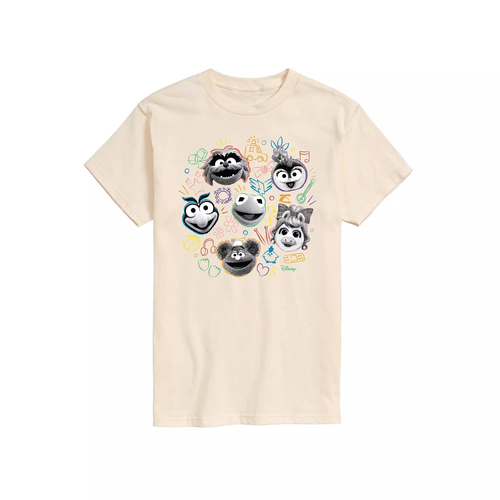 Disney's Muppet Babies Men's Faces Graphic Tee,  Product Image
