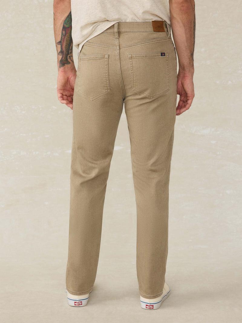 Stretch Terry 5-Pocket Pant - Desert Khaki Product Image