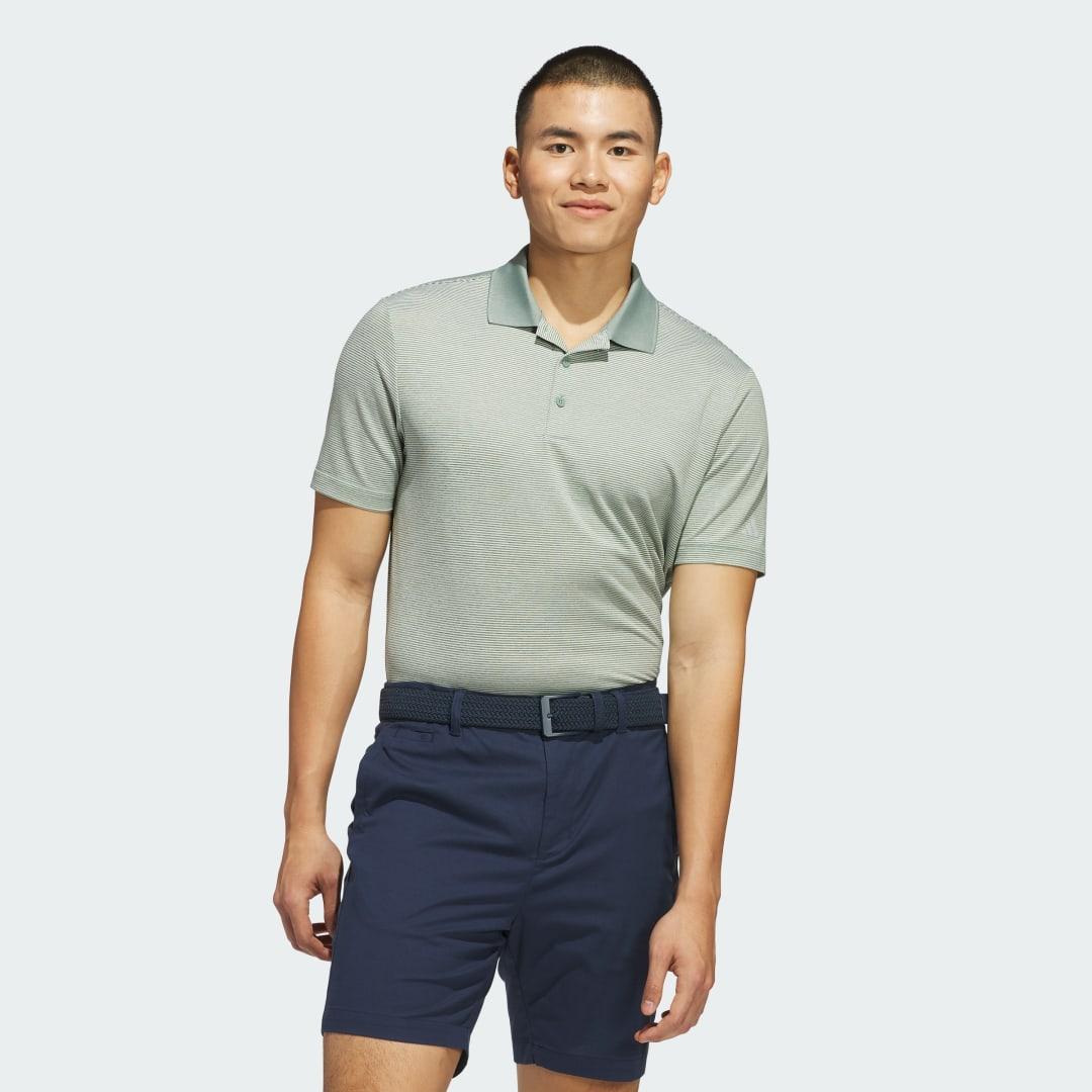 adidas Ottoman Polo Shirt White S Mens Product Image