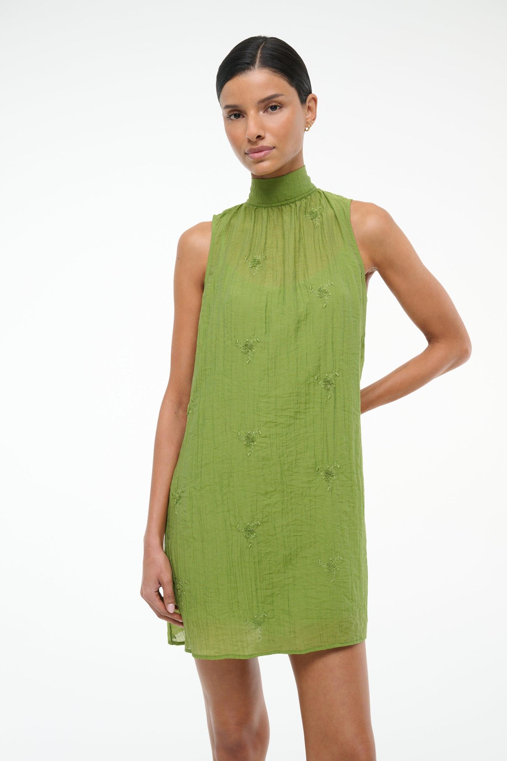 ADDY MINI DRESS | GARDEN GREEN Product Image
