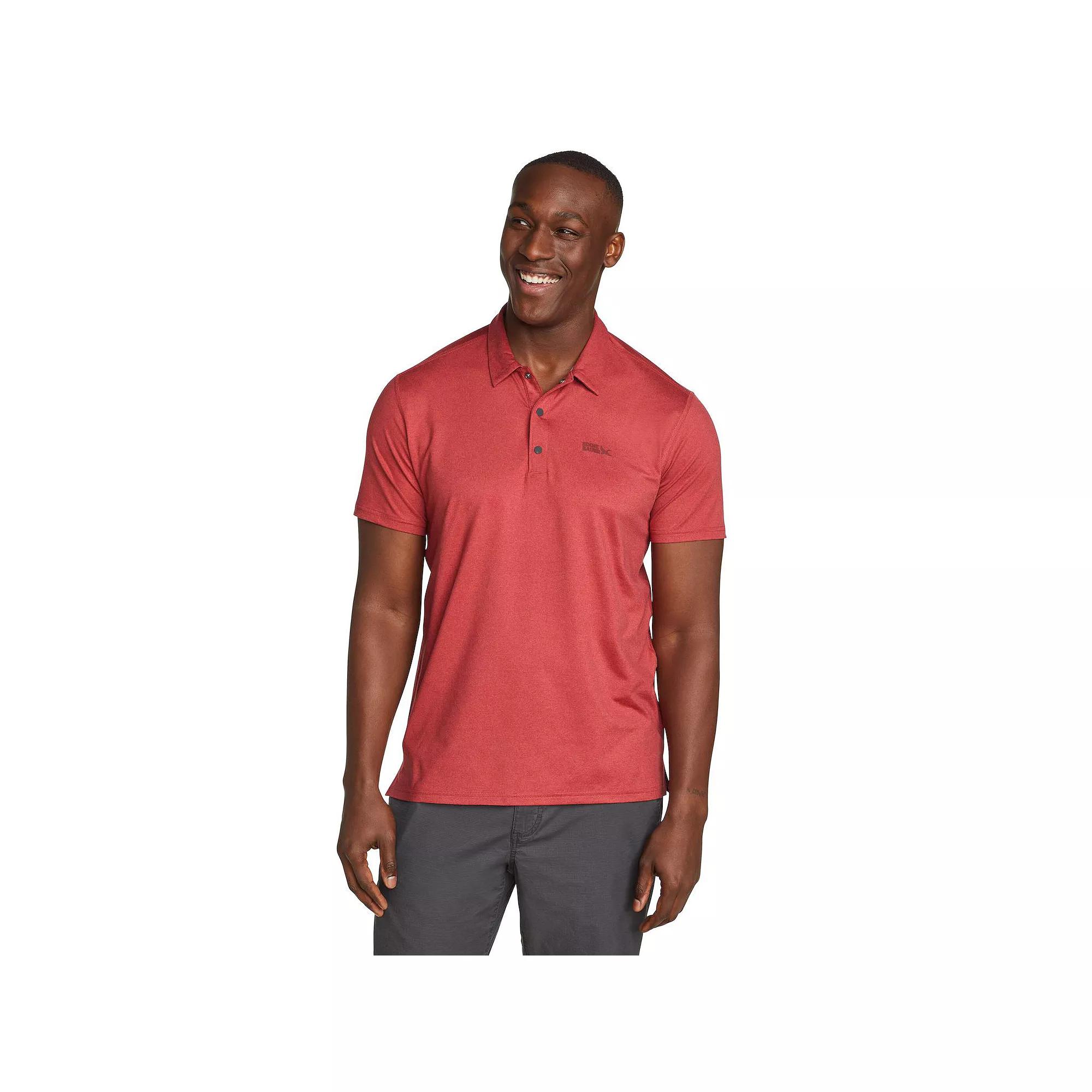 Men's Eddie Bauer Short Sleeve Mountain Trek 2.0 Polo Shirt,  Product Image