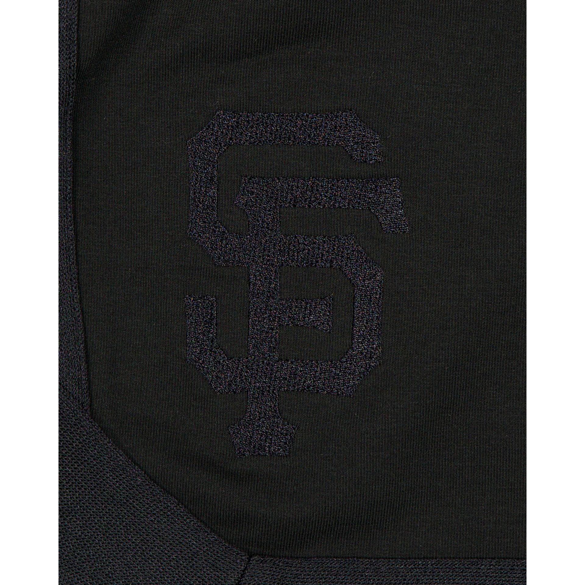 San Francisco Giants Black on Black Logo Select Shorts Male Product Image