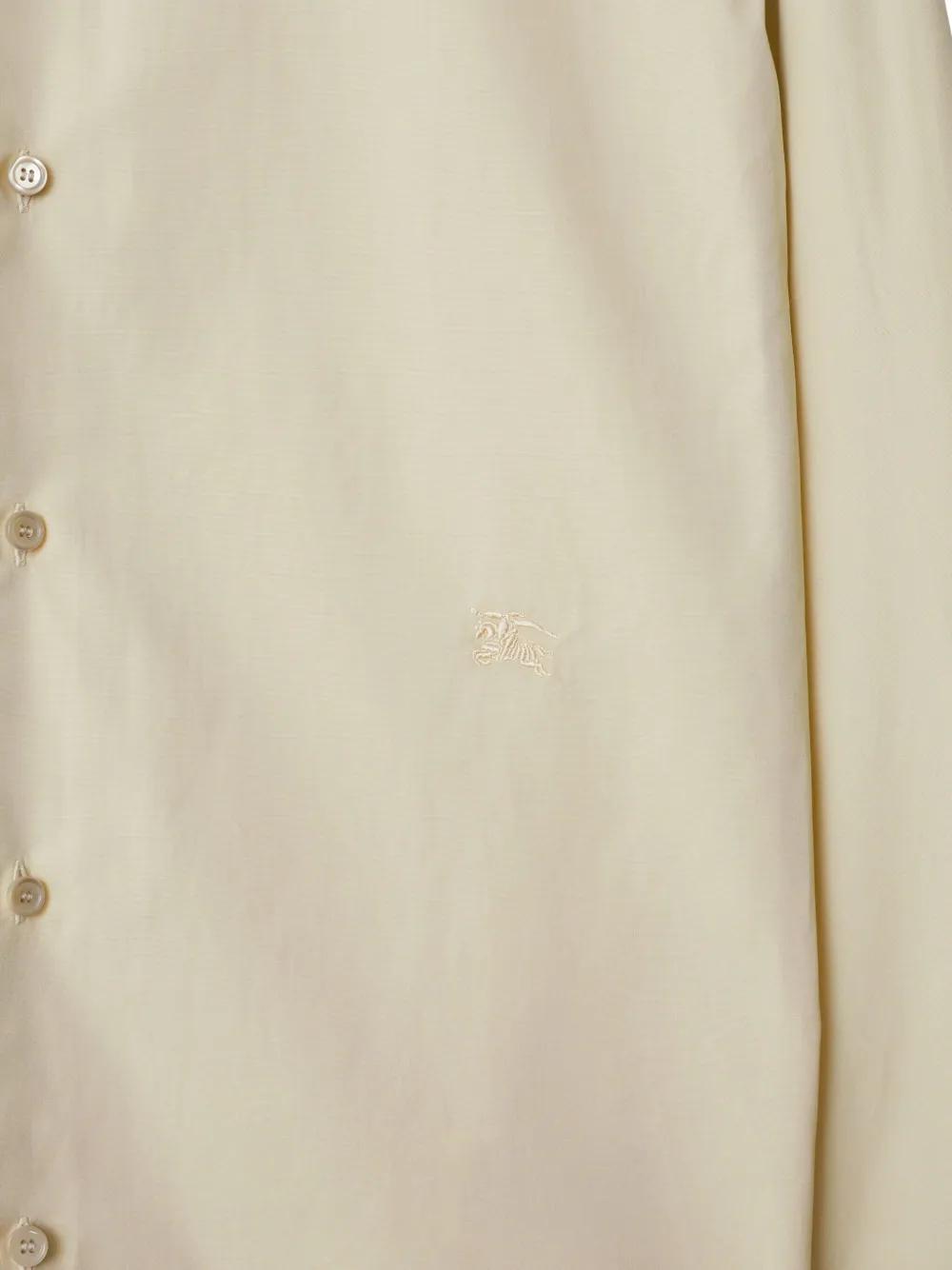 EDK-embroidered cotton shirt Product Image