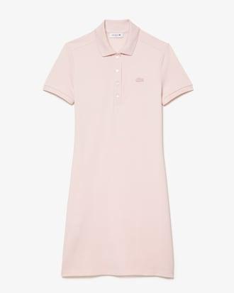 Slim Fit Stretch Piqué Polo Dress Product Image