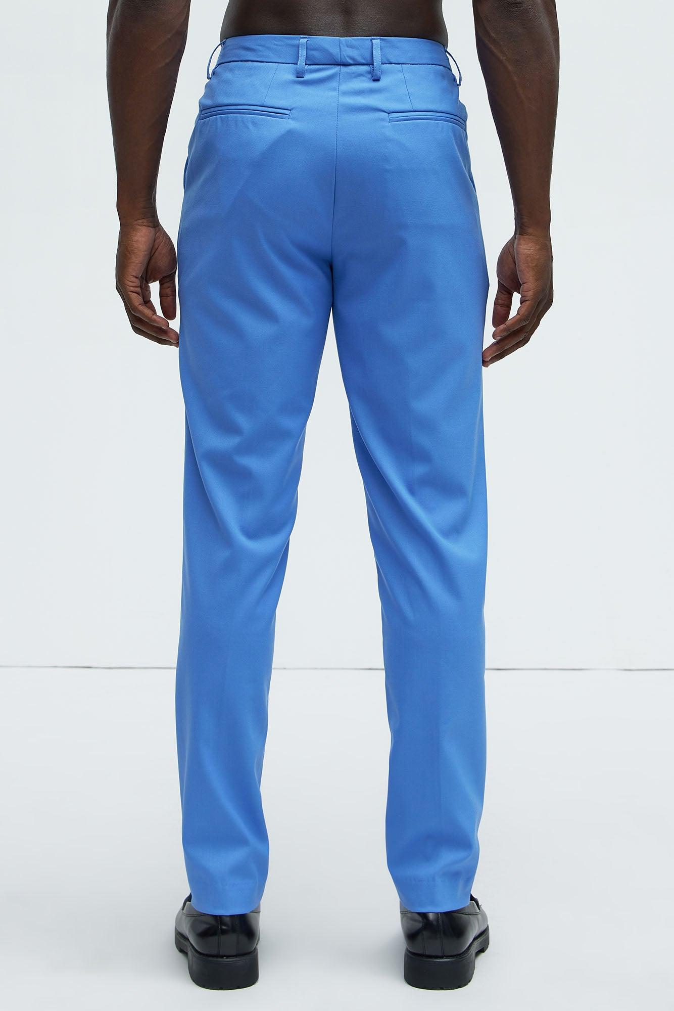 The Modern Stretch Slim Trouser - Blue Product Image