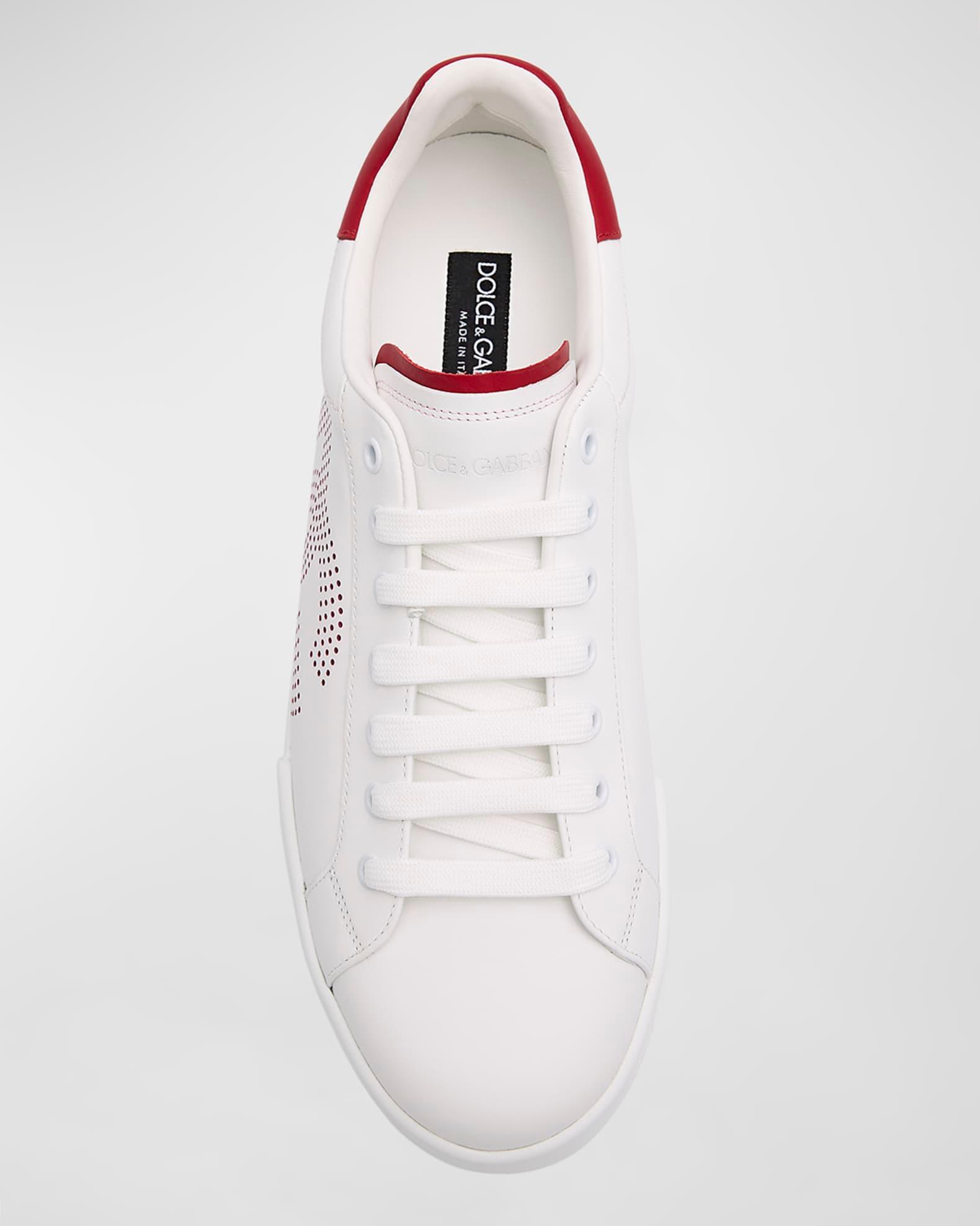 Men's Bicolor Leather DG Sneakers Product Image