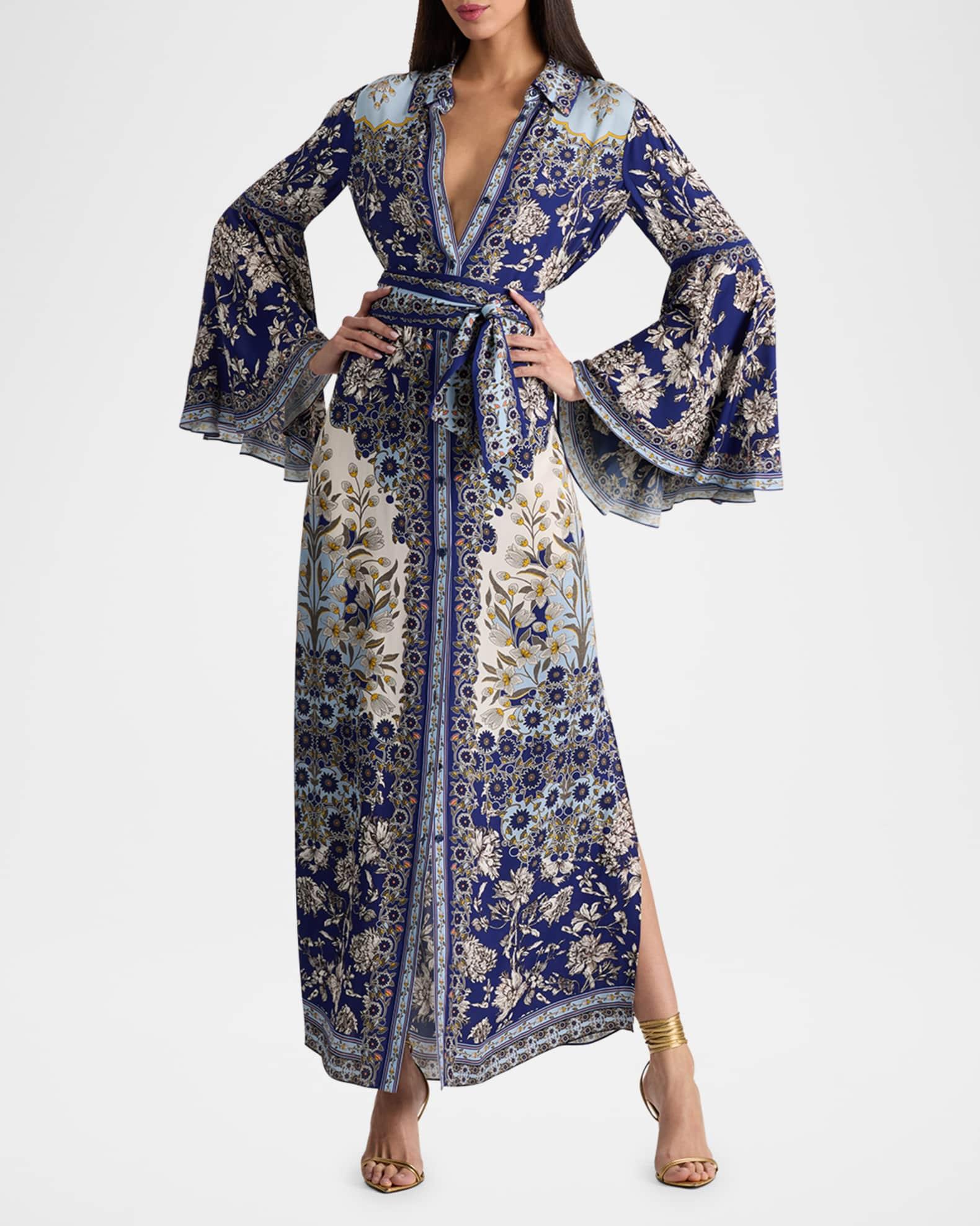 Chassidy Forevermore Bell-Sleeve Shirtdress Product Image