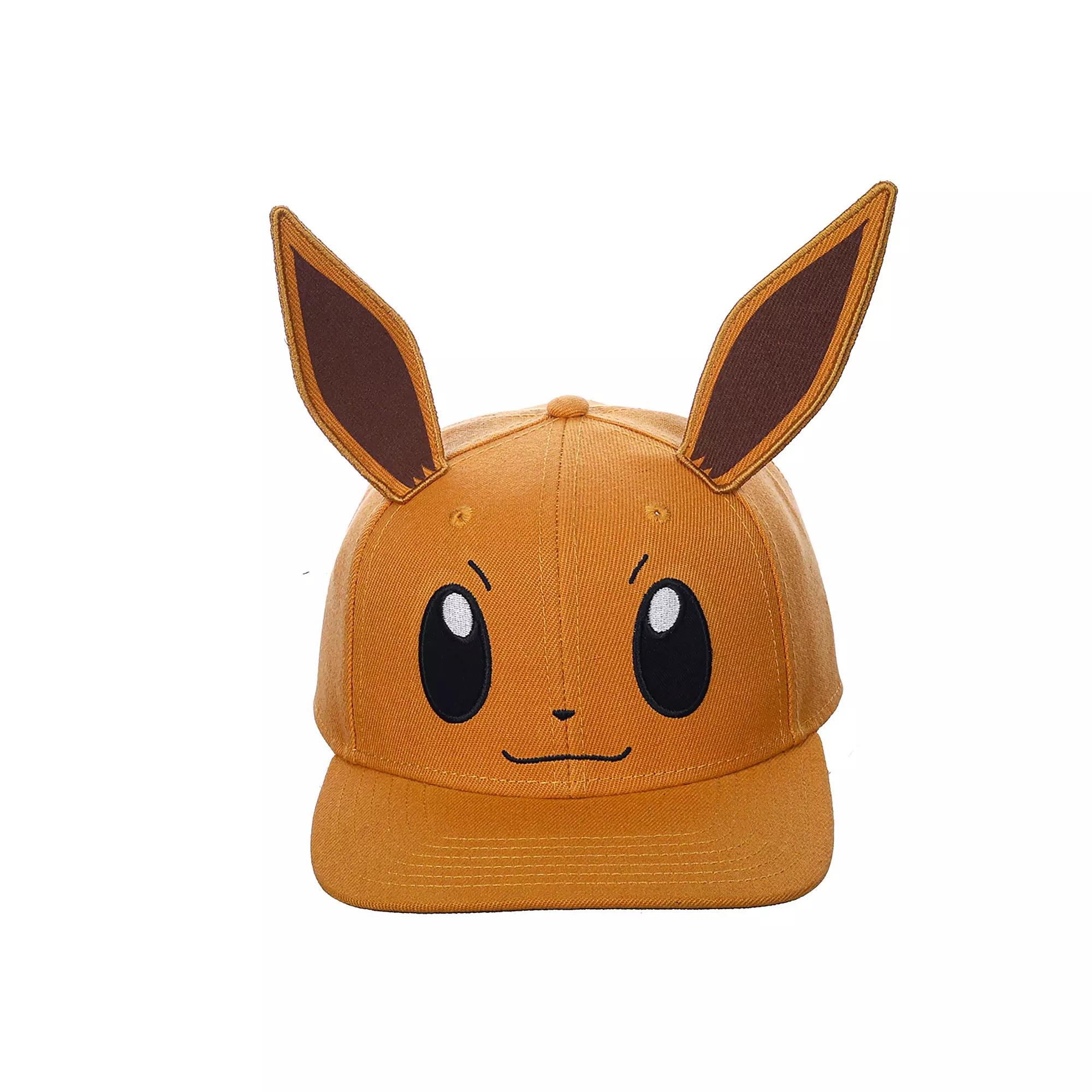 Men's Pokemon Eevee 3D Baseball Hat, Brown Product Image