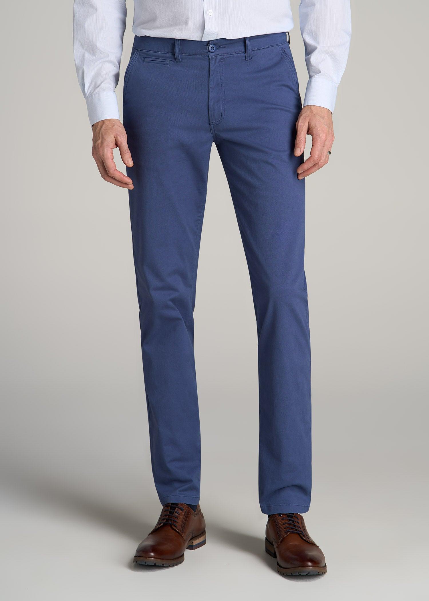 Carman TAPERED Chinos for Tall Men in Marine Navy Male Product Image