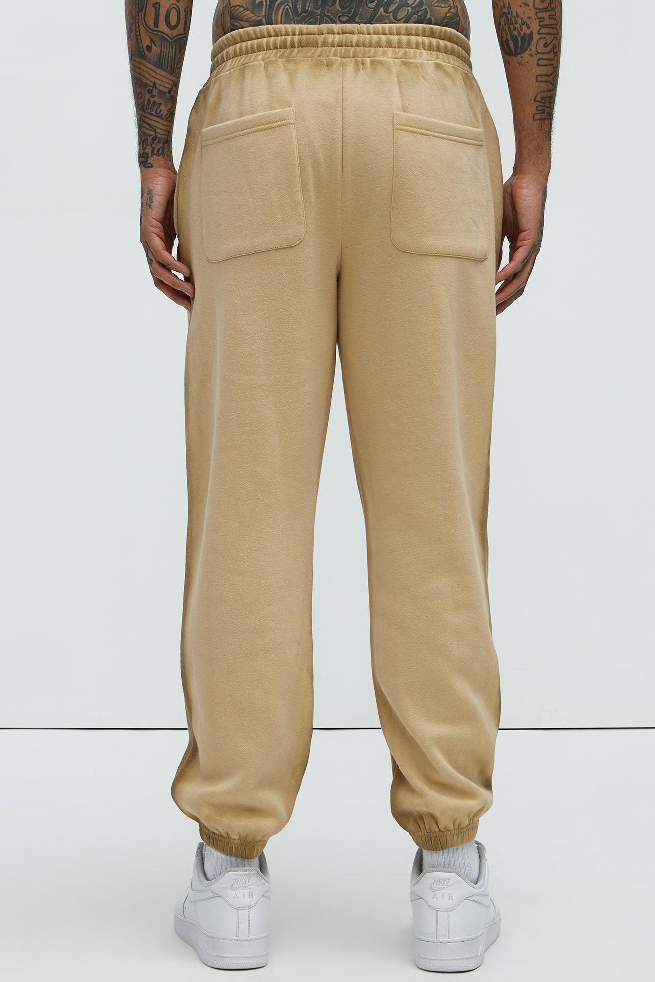 Raynor Tyson Dirty Wash Relaxed Jogger - Tan Product Image