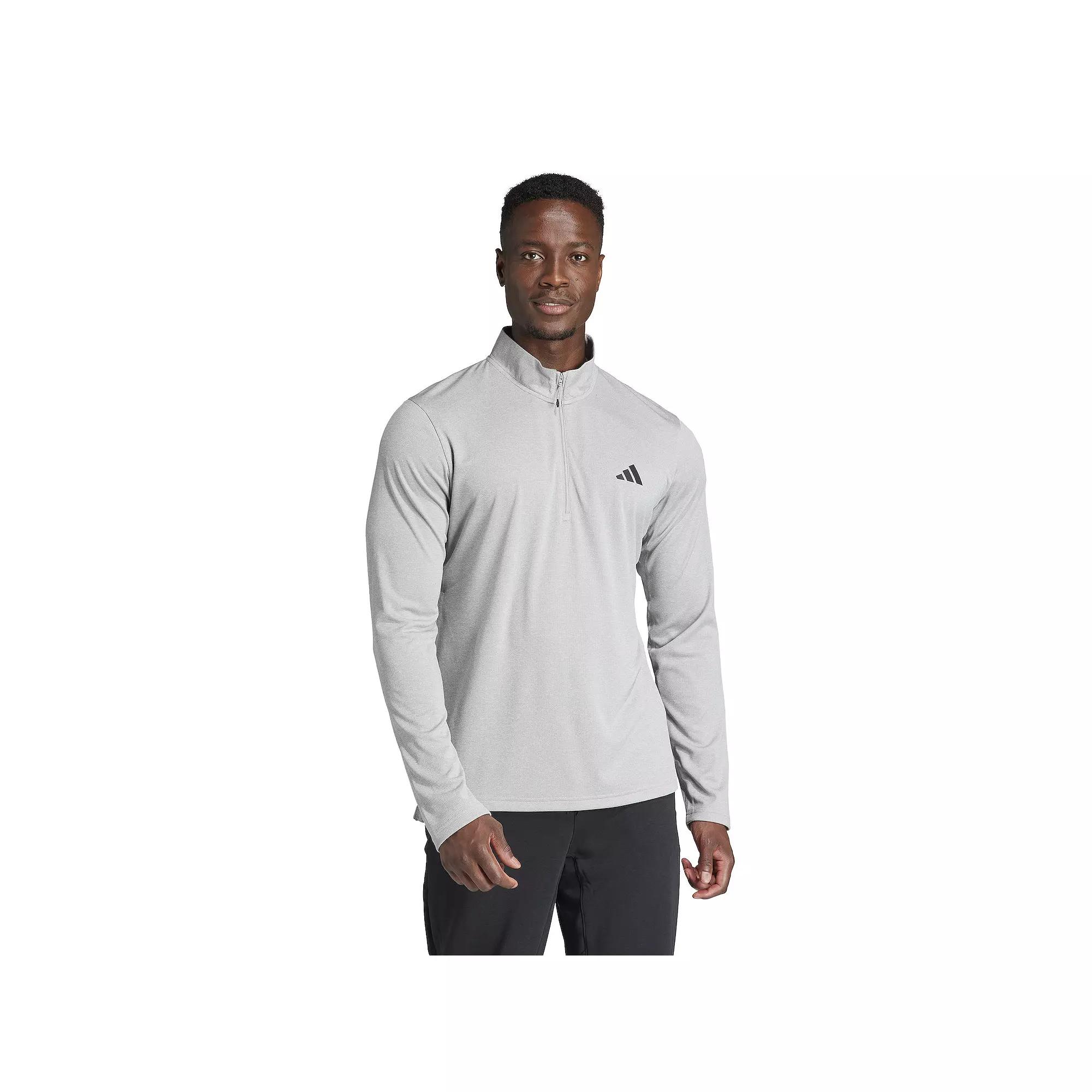 adidas Train Essentials Training Long Sleeve Tee Dark Blue 2XL Mens Product Image