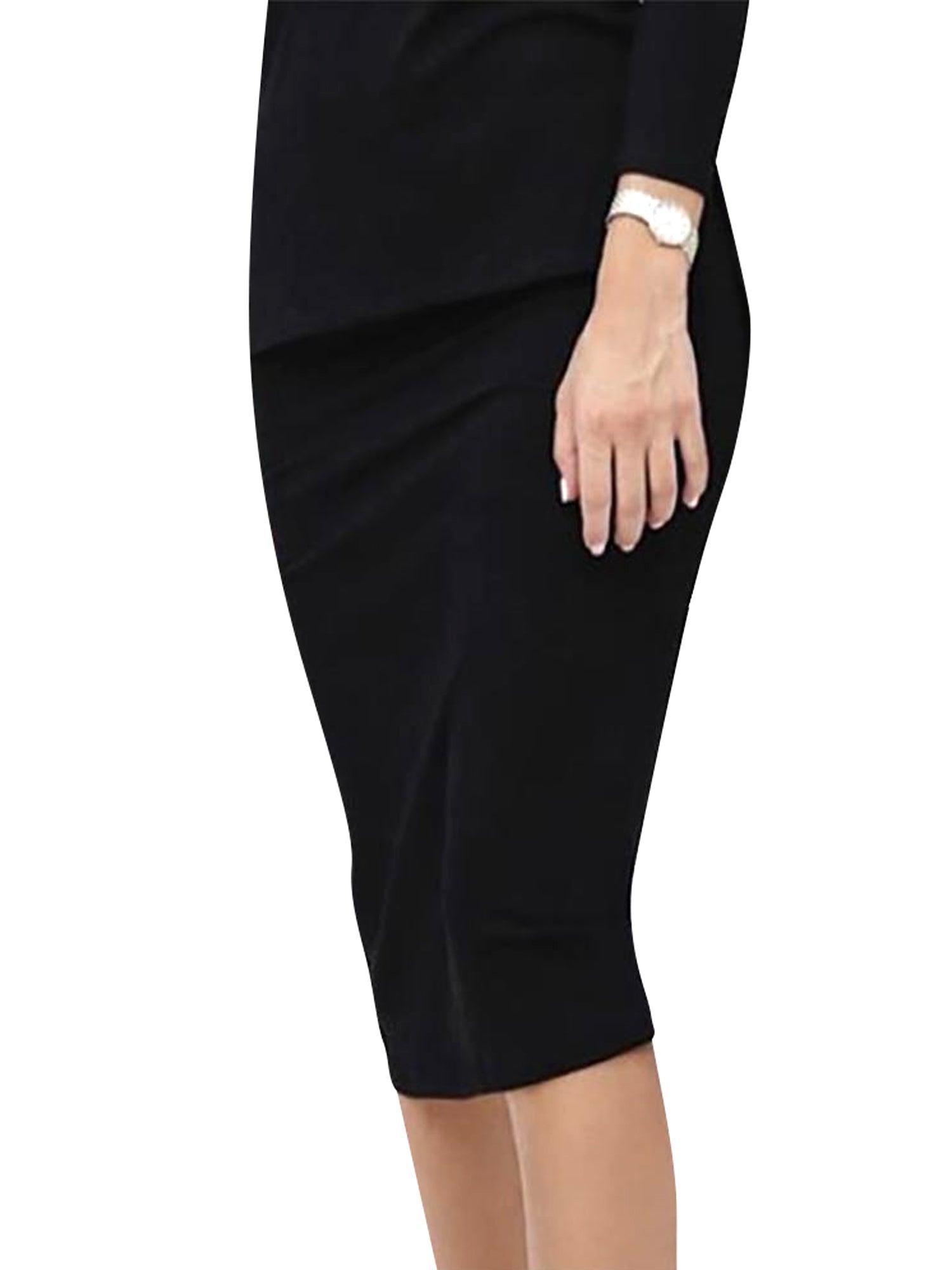 Daniella Faye Ribbed Pencil Skirt Product Image