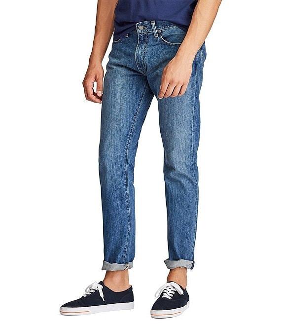 Polo Ralph Lauren Varick Slim-Straight Stanton Medium Denim Jeans Product Image